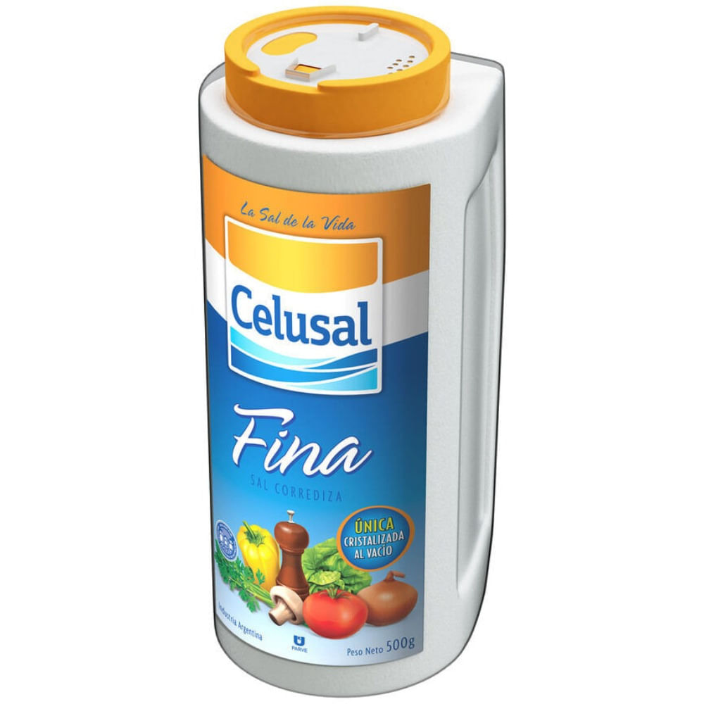 Sal fina Celusal salero 500 g.