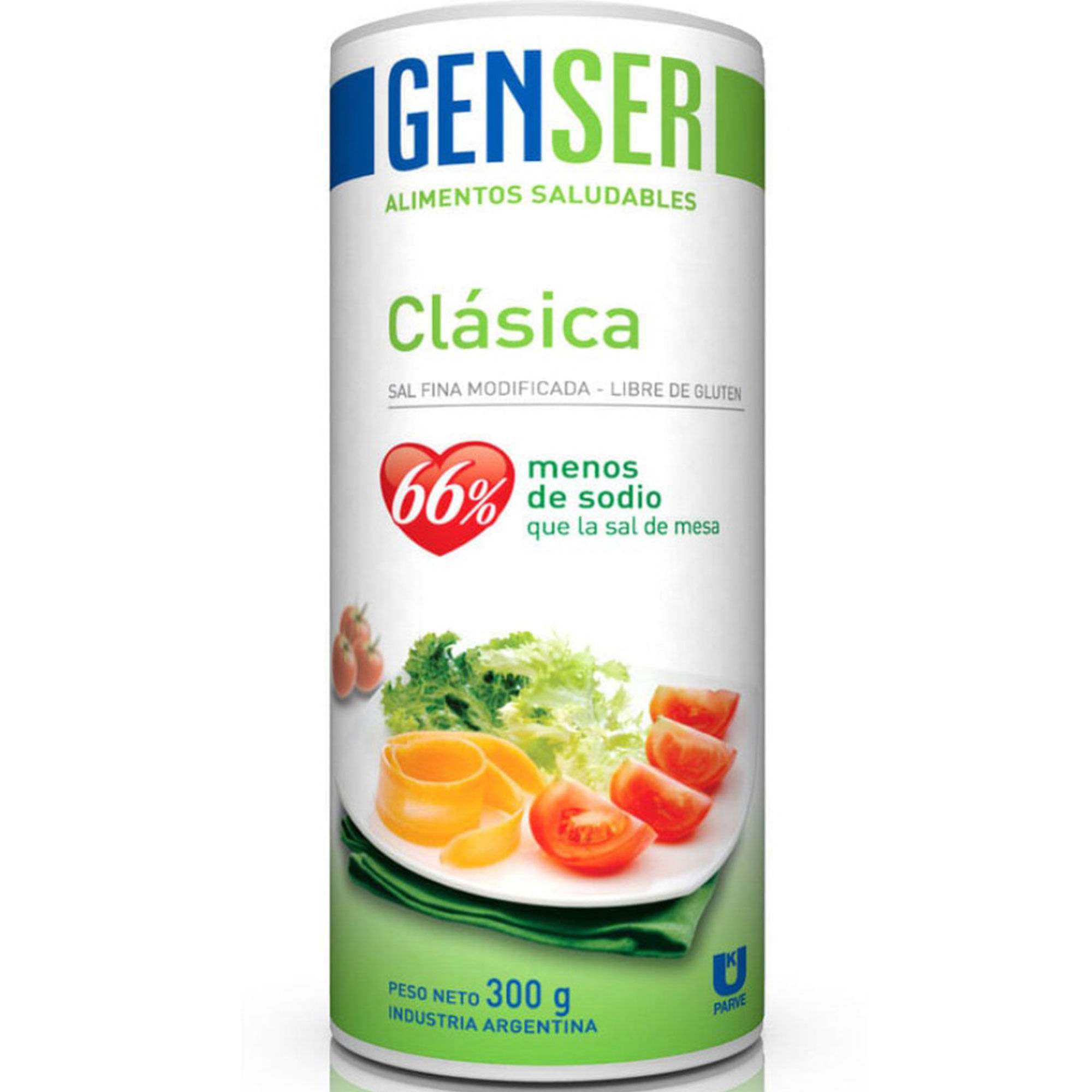 Sal fina light Genser bajo sodio salero 300 g
