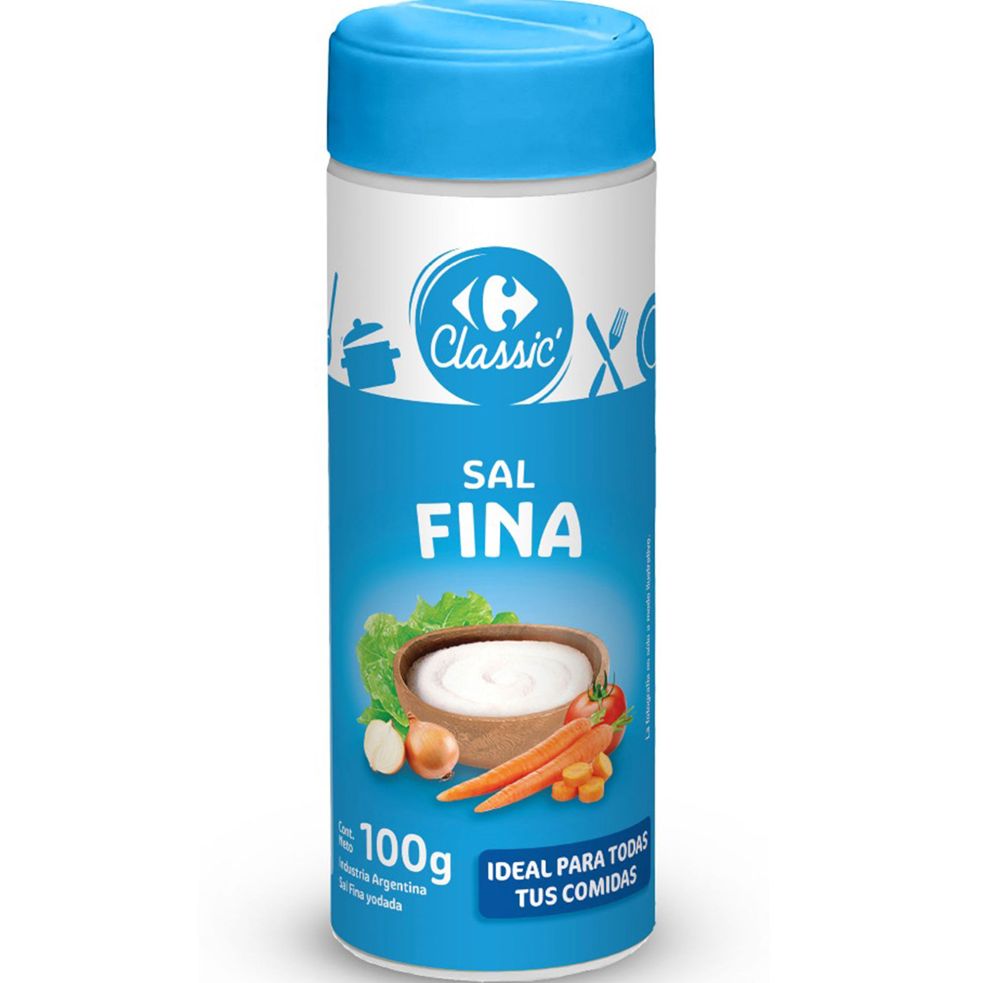 Sal fina Carrefour Classic 100 grs