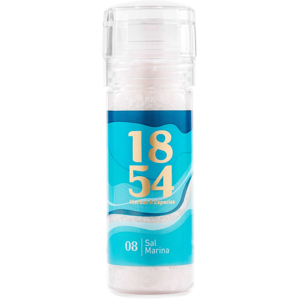 Molinillo 1854 sal marina 120 g.