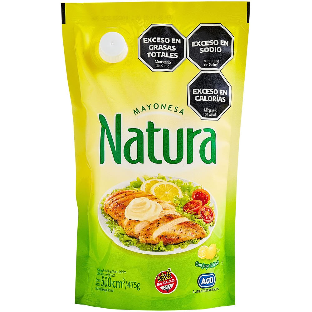 Mayonesa Natura 475 g.