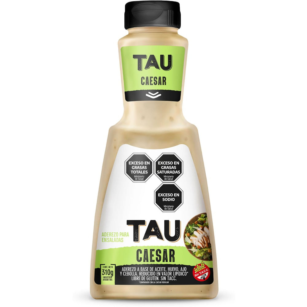 Aderezo caesar Tau botella 300 g.