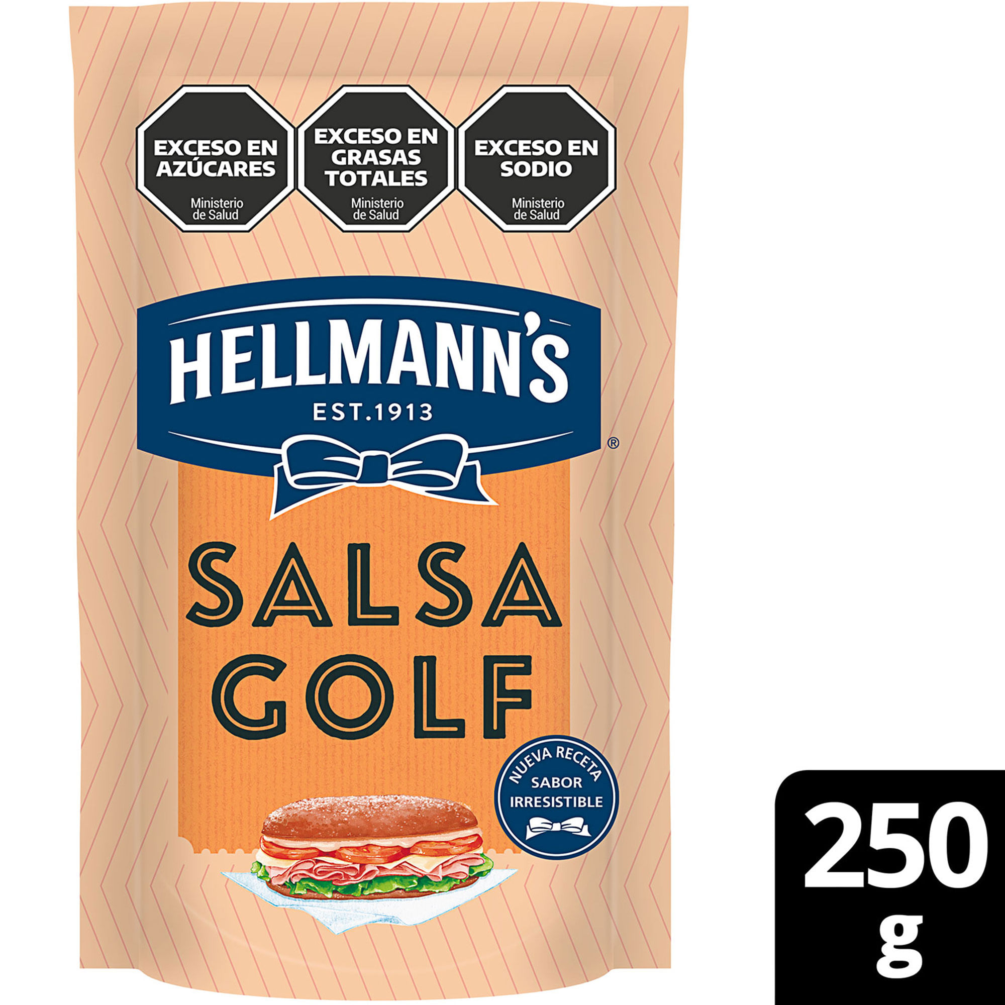 Aderezo Hellmanns Salsa Golf doypack 250 g.