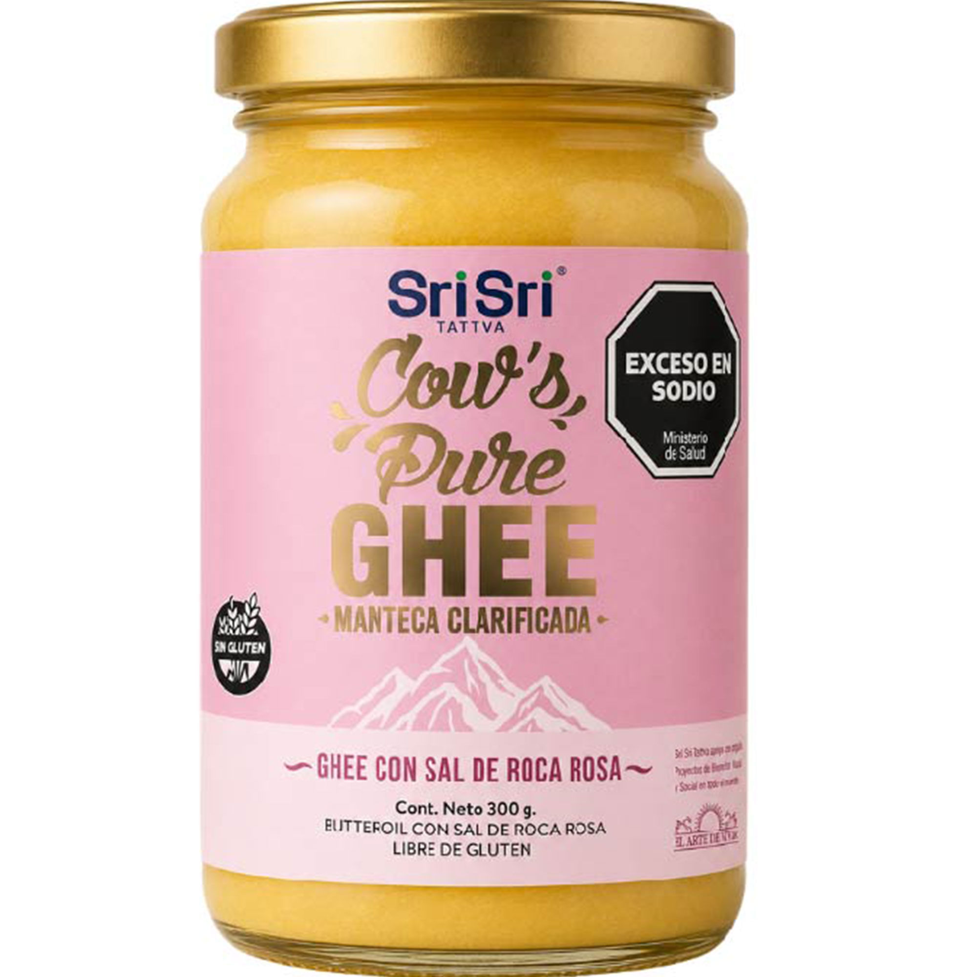 Manteca Ghee sin TACC cows pure sal himalaya 150 g.