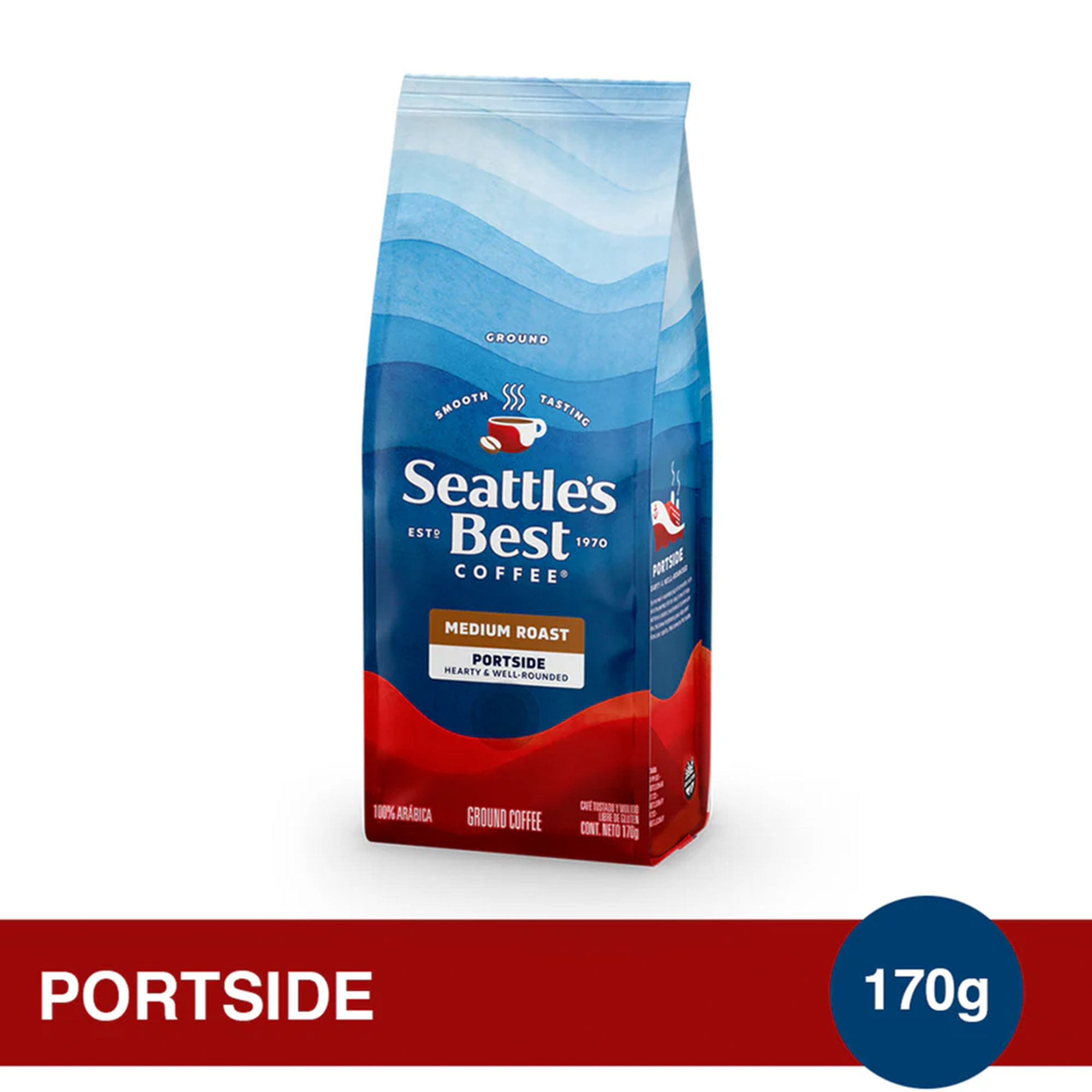 Café molido Portsaid Seattles Best 170 grs