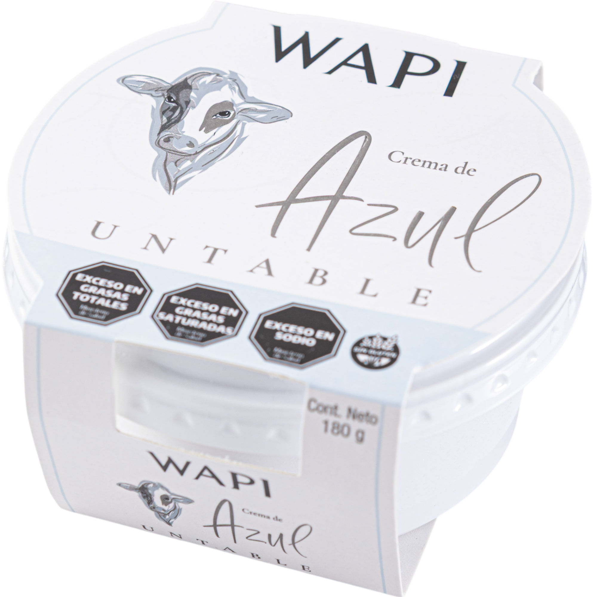 Queso azul untable Wapi 180 grs