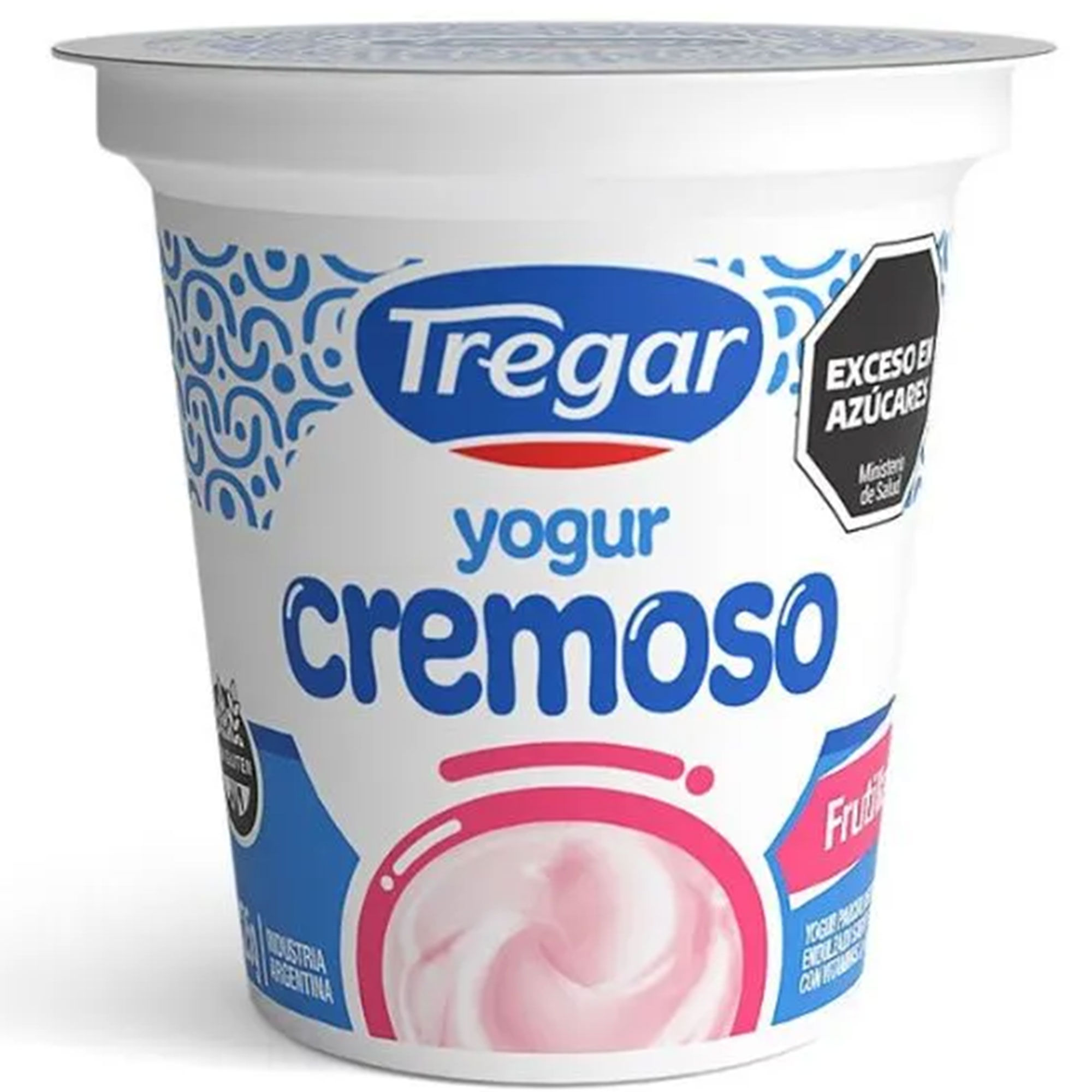 Yogur entero Tregar frutilla 125 g.