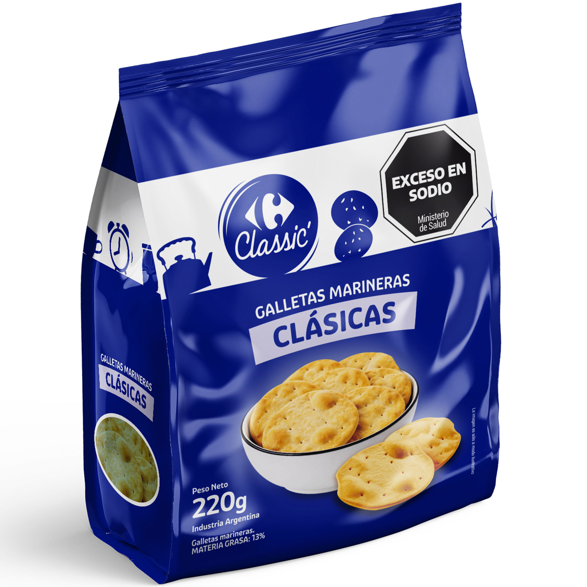 Galletas marineras clásicas Carrefour Classic 220 grs