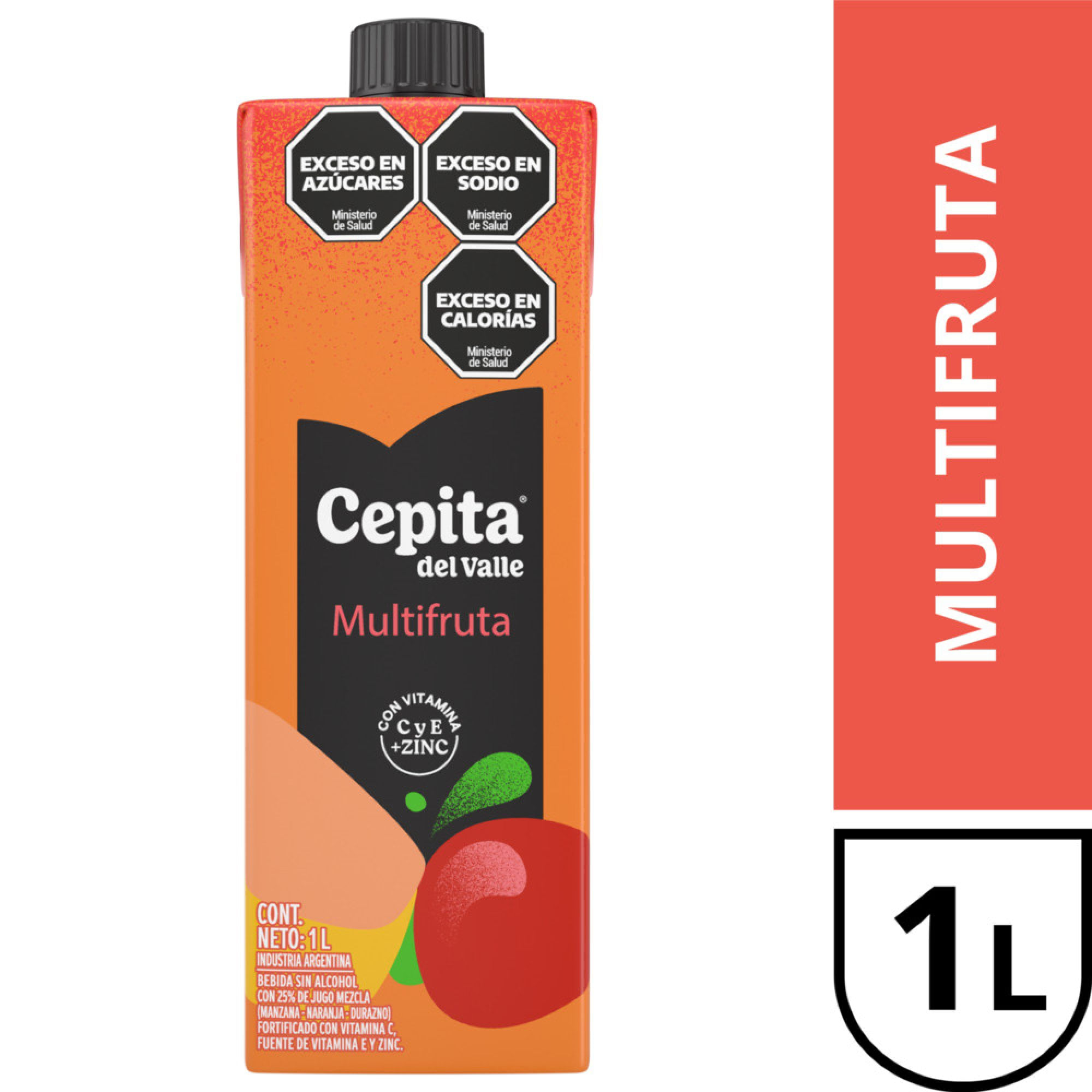 Jugo Cepita del Valle Multifruta 1 lt