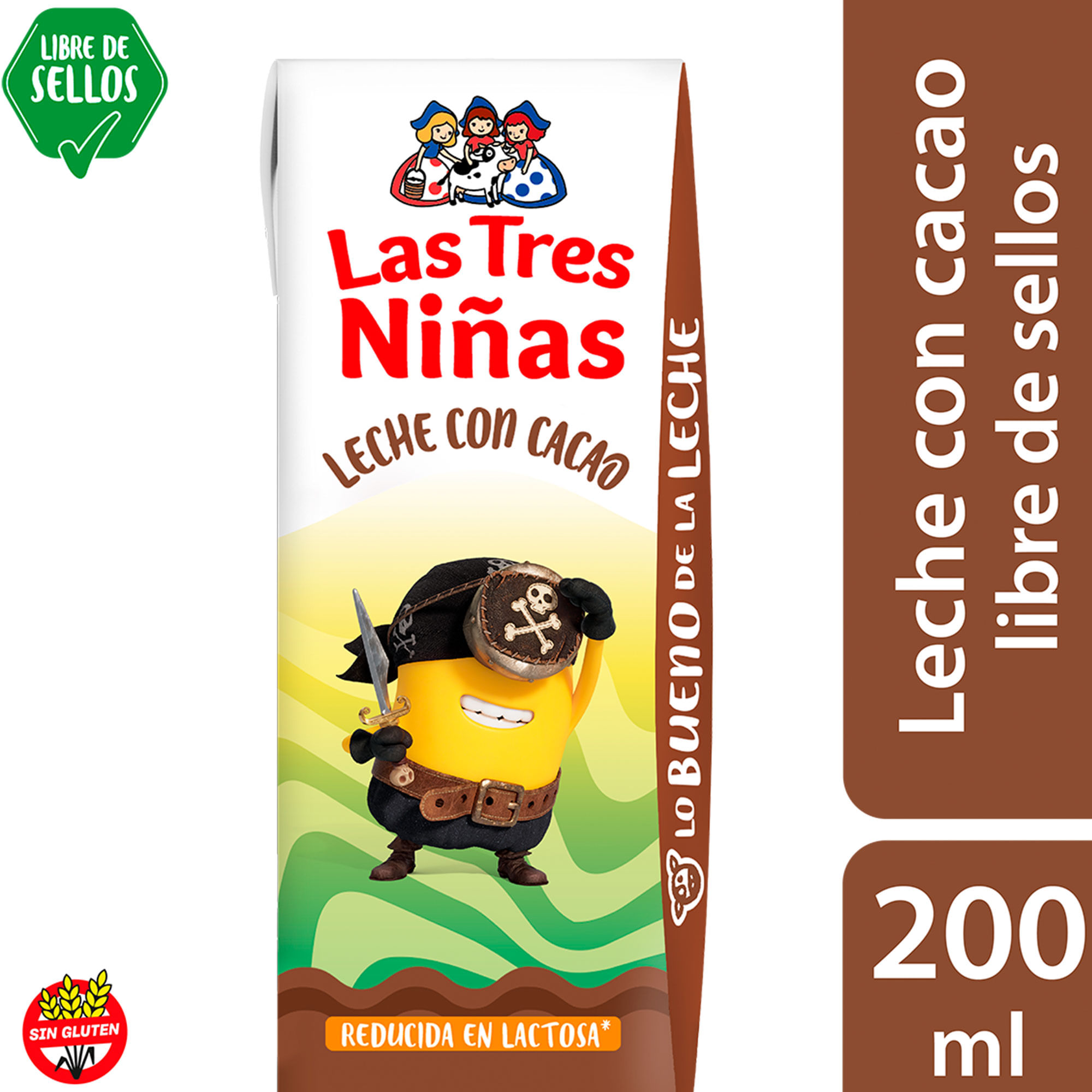 Leche chocolatada Las 3 niñas 200 cc