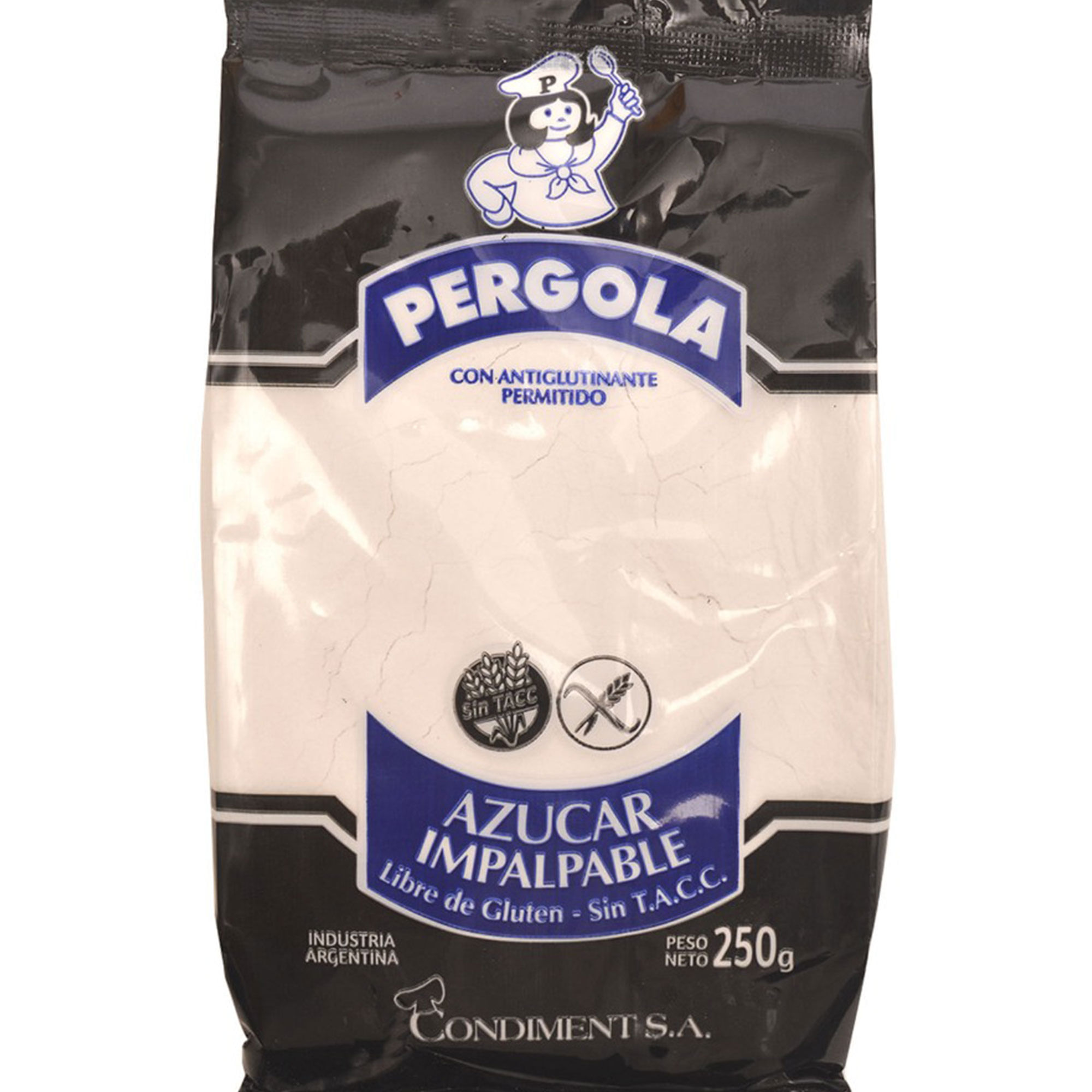 Azúcar impalpable Pergola 250 g. sin TACC