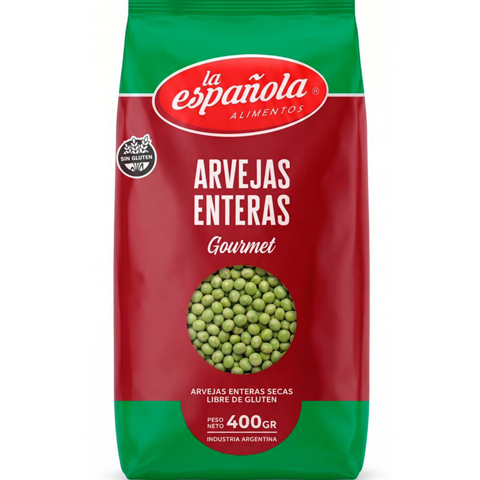 Arvejas enteras La Española en bolsa 400 grs