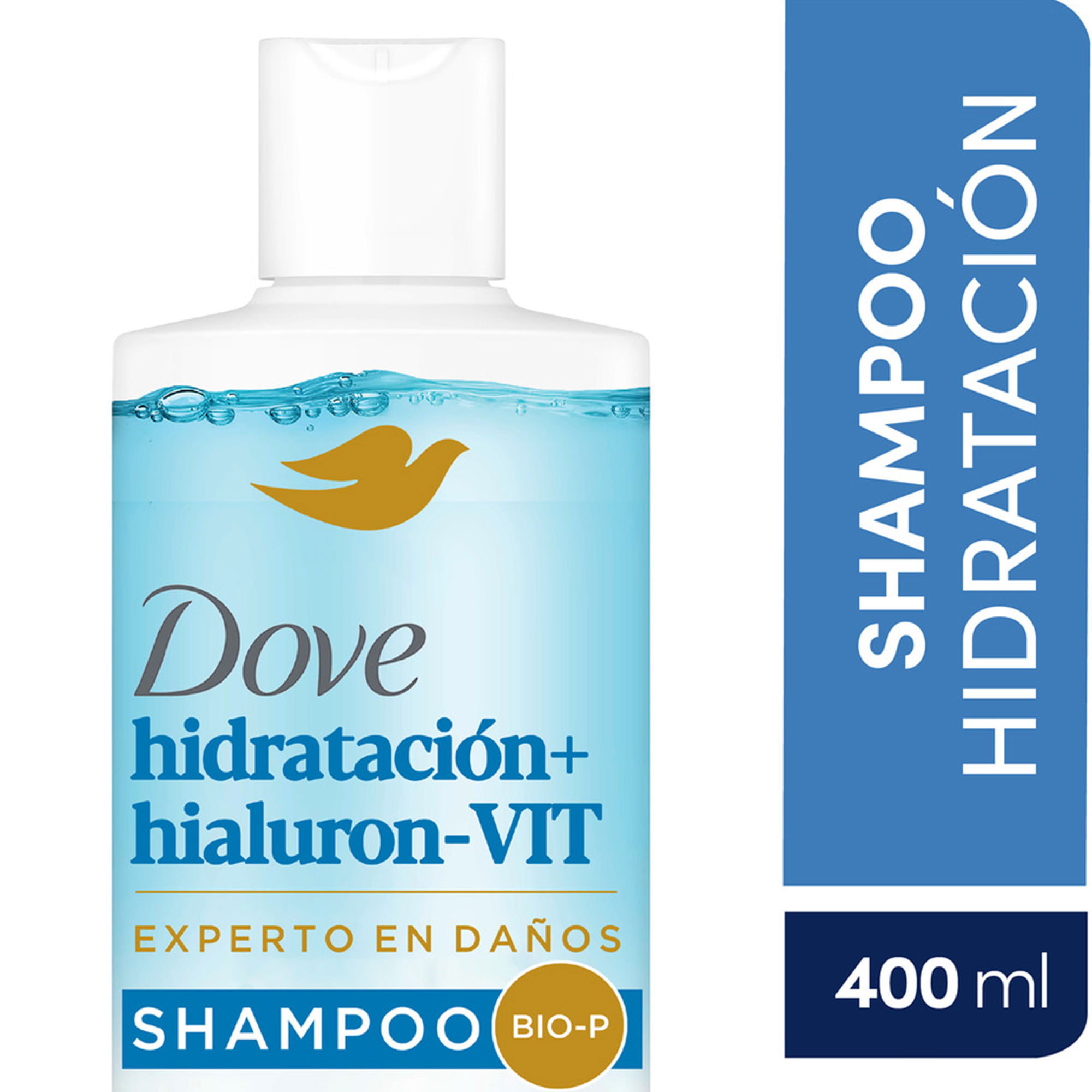 Shampoo Dove Hidratación + Hialuron Vit 400 ml