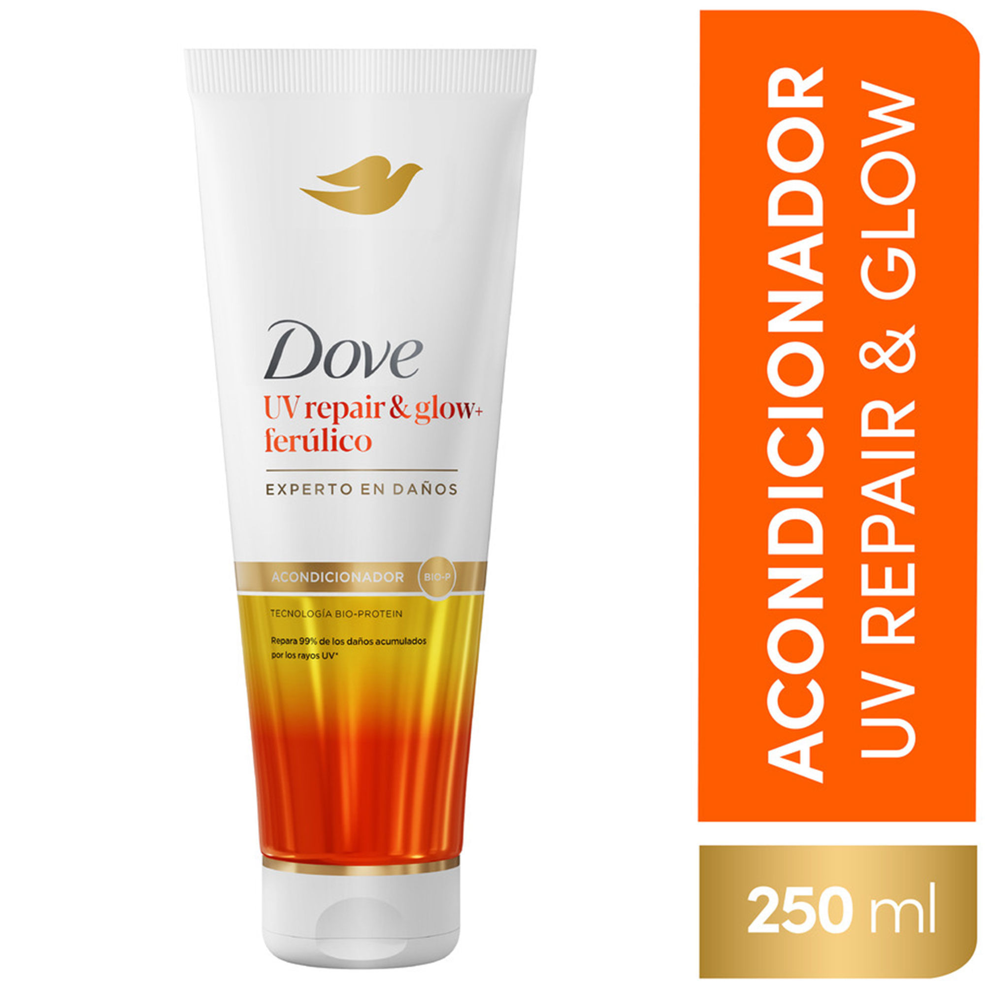 Acondicionador Dove UV Repair & Glow 250 ml