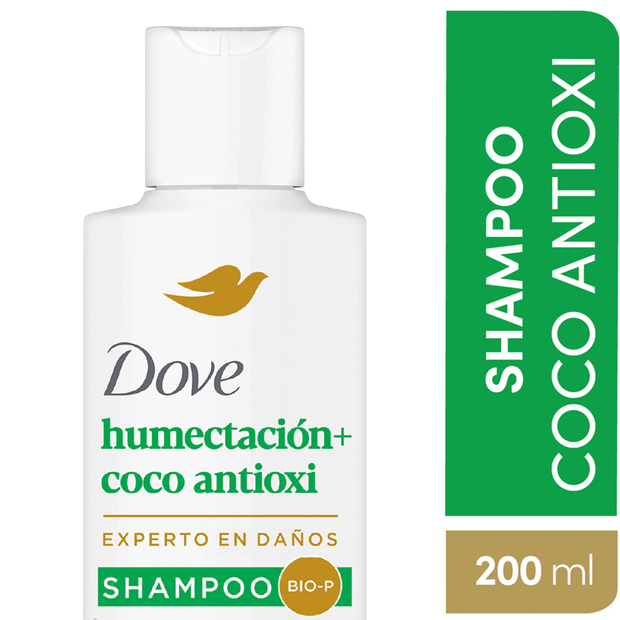 Shampoo Dove Humectación + Coco y Antioxi 200 ml
