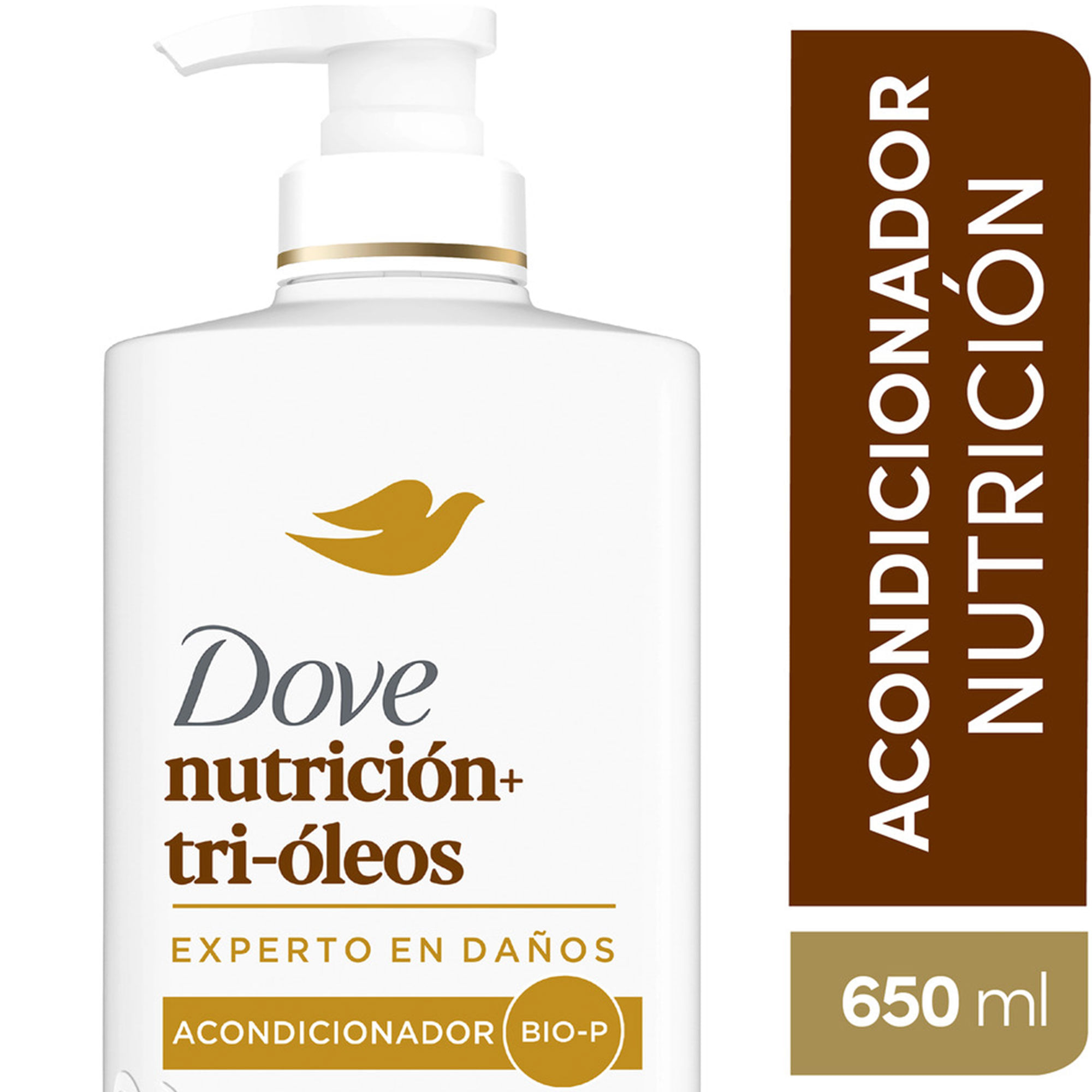 Acondicionador Dove Nutrición + Tri-Óleo 650 ml