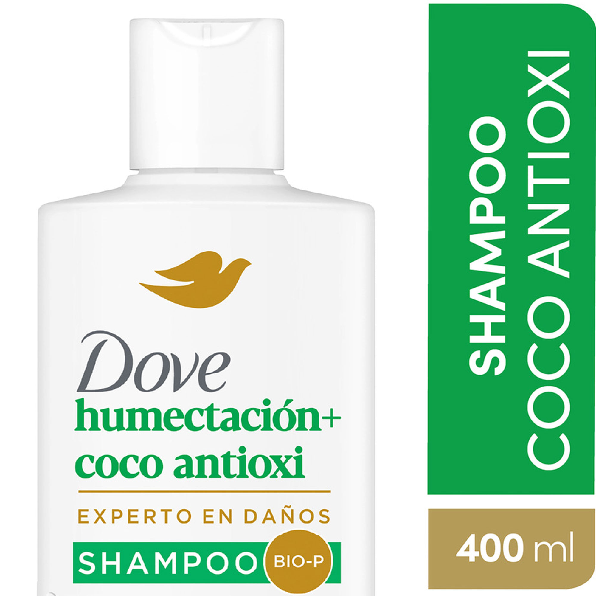 Shampoo Dove Humectación + Coco Antioxi 400 ml