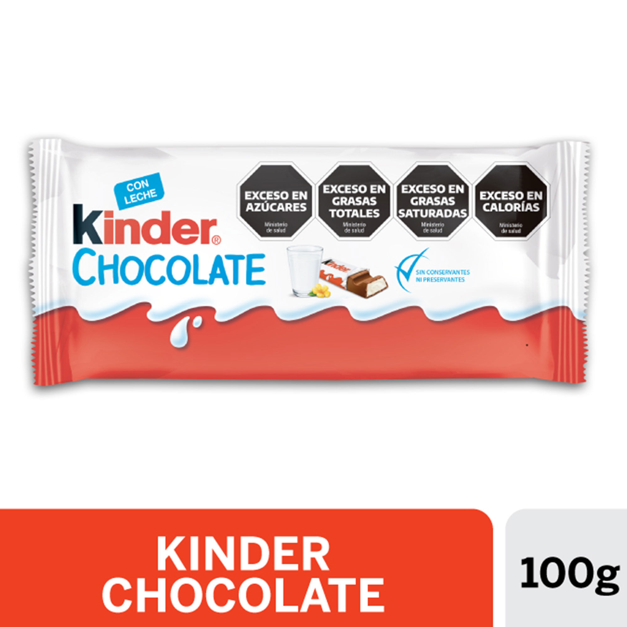 Kinder Chocolate 100 grs