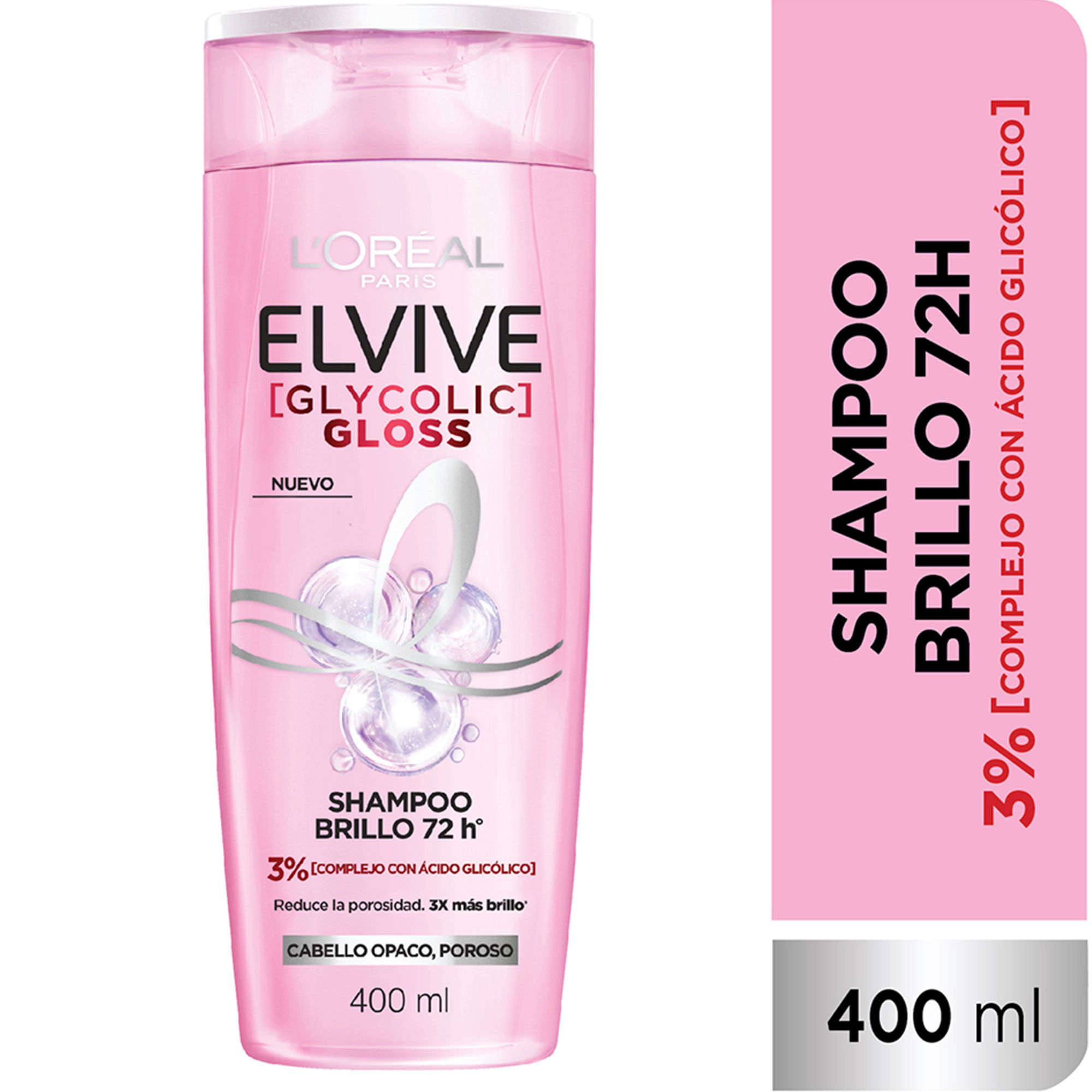 Shampoo Elvive Glycolic Gloss 400 ml