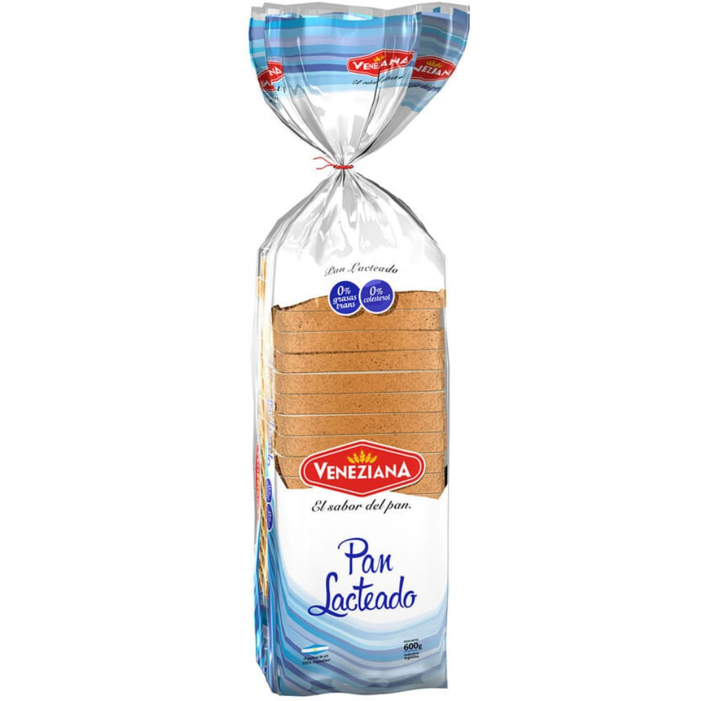 Pan de mesa Veneziana blanco 600 g.