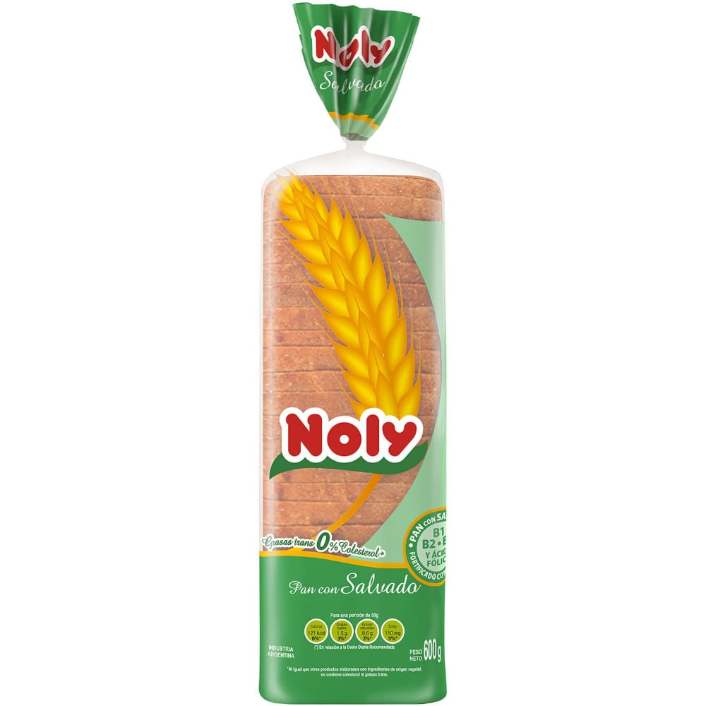 Pan de salvado diet Doña Noly 600 grs