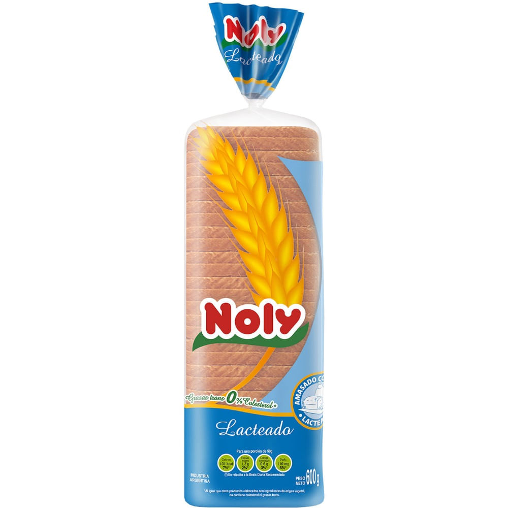 Pan de mesa lacteado Doña Noly 600 grs