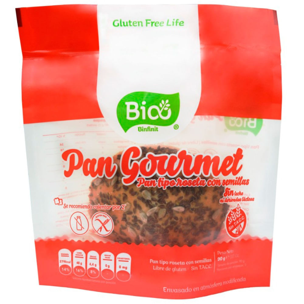 Pan tipo roseta Bio sin TACC bolsa 90 g.
