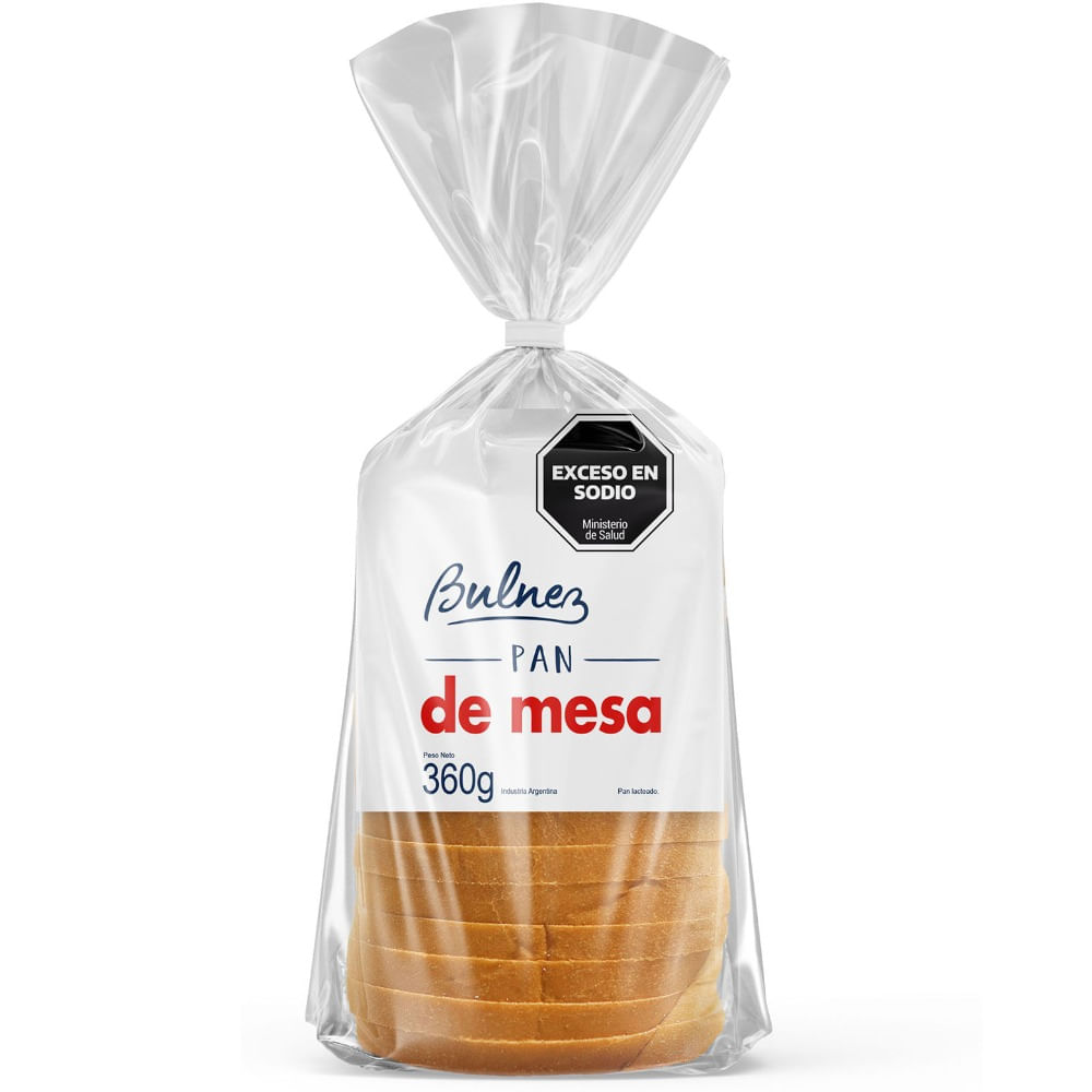 Pan de mesa Bulnez 360 g.