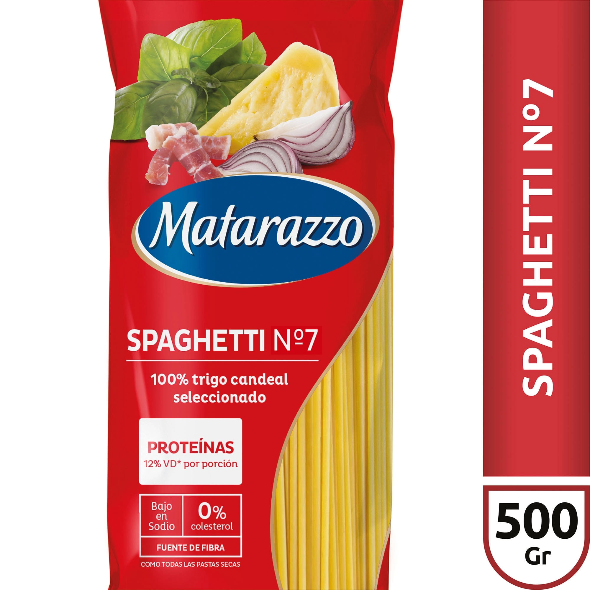 Fideos spaghetti N3 Matarazzo 500 g.