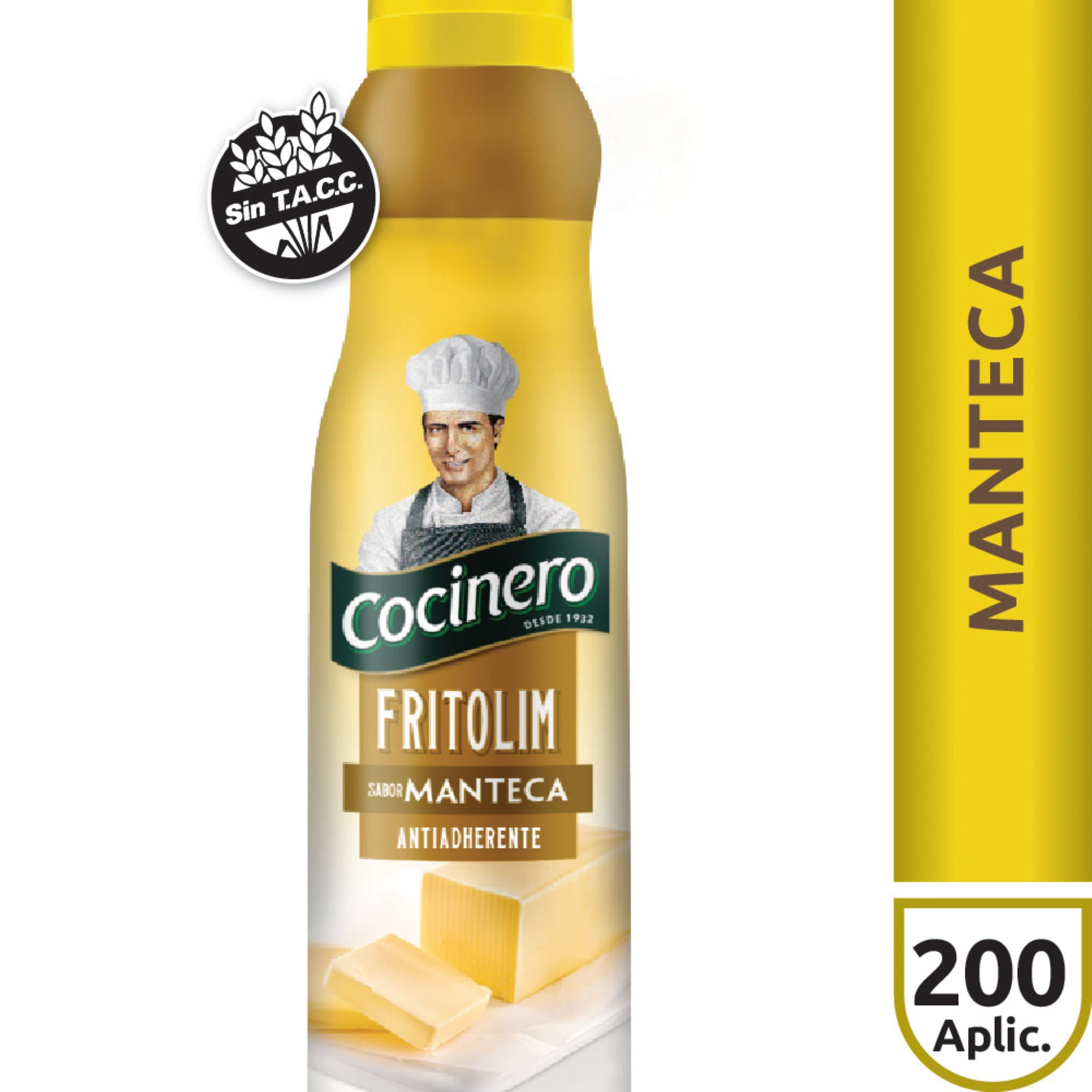 Aceite en aerosol Cocinero Fritolim sabor manteca 120 grs