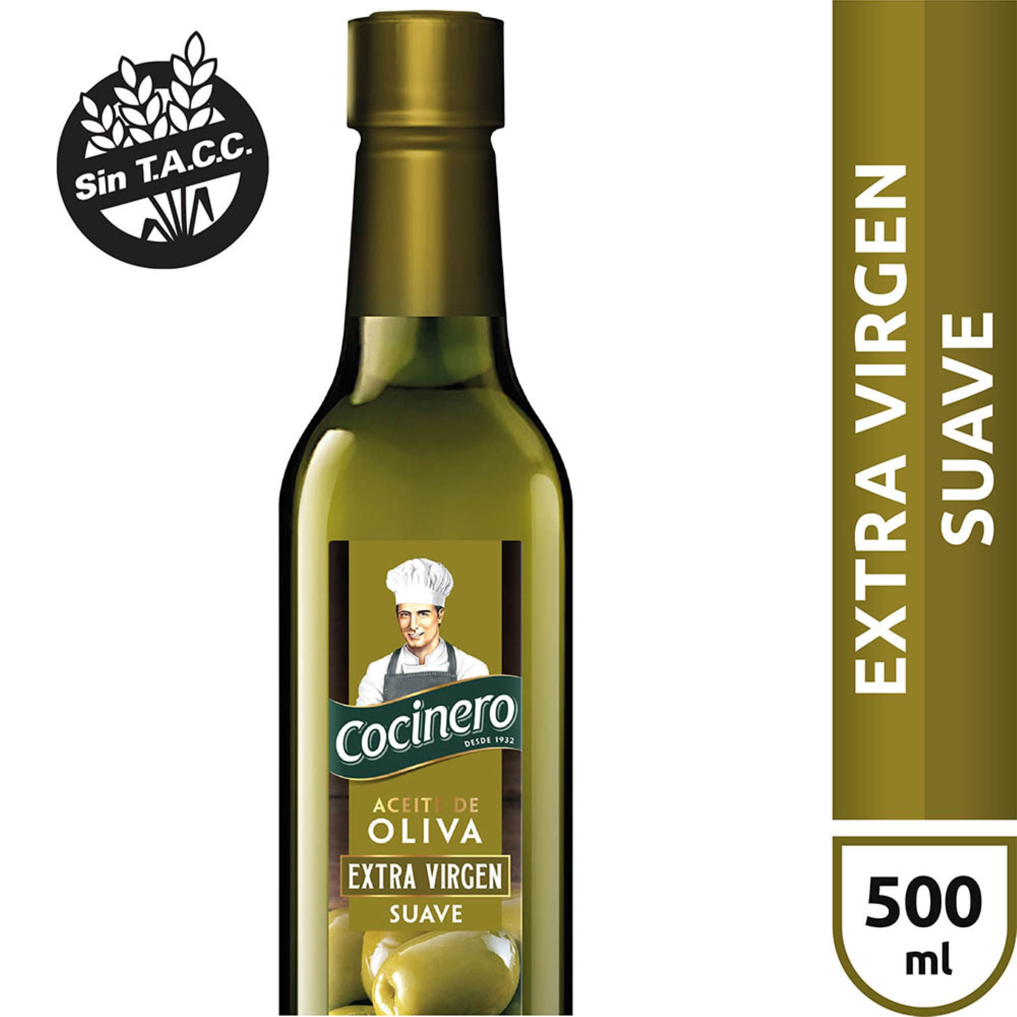 Aceite de oliva extra virgen Cocinero suave 500 cc.