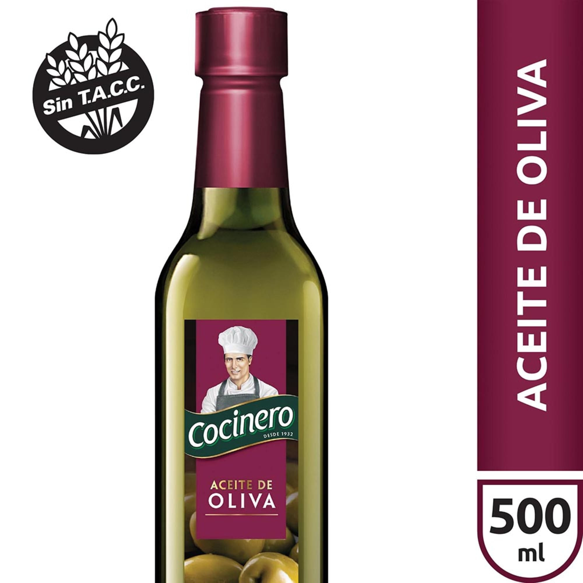 Aceite de oliva Cocinero puro pet 500 cc.