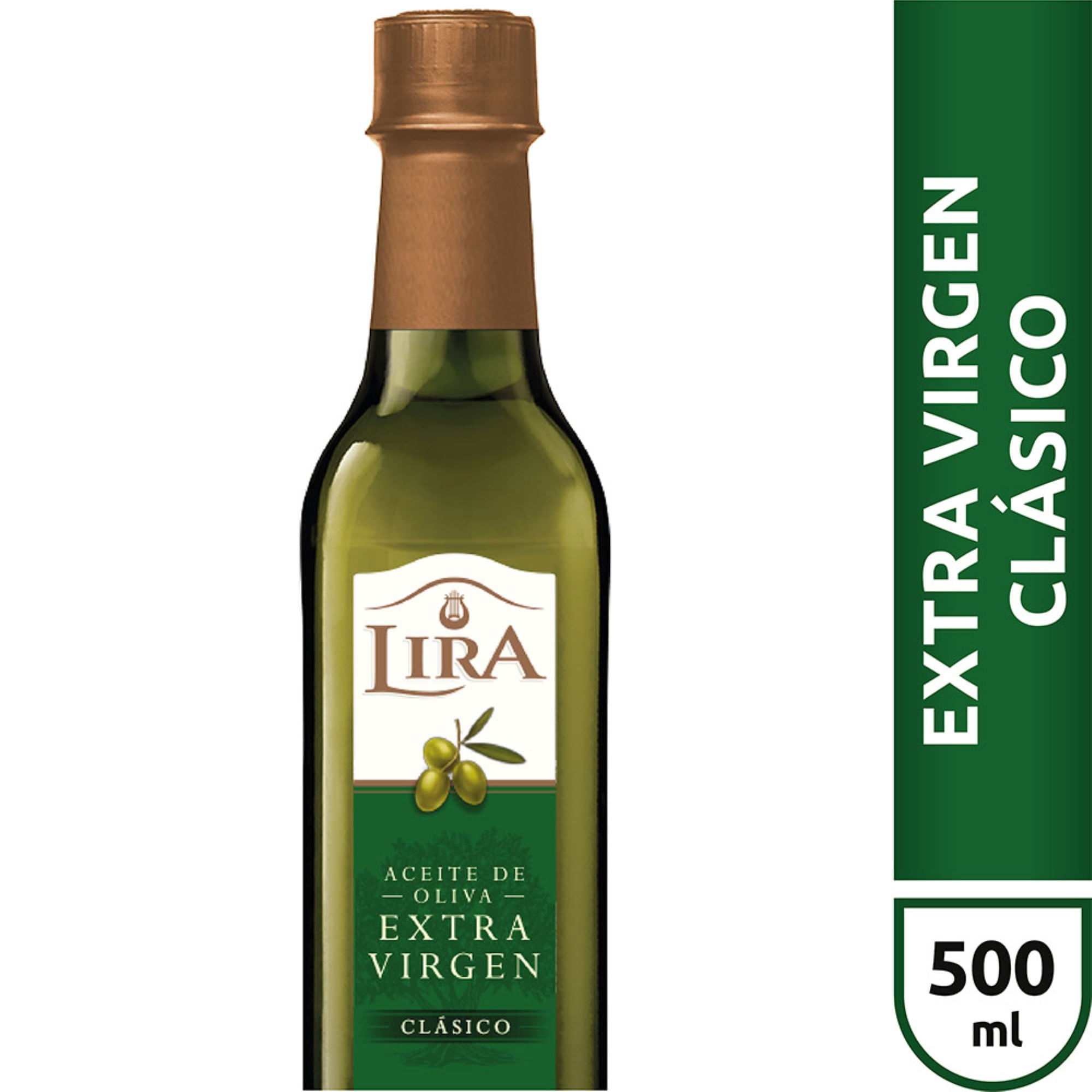 Aceite de oliva extra virgen Lira pet 500 cc.