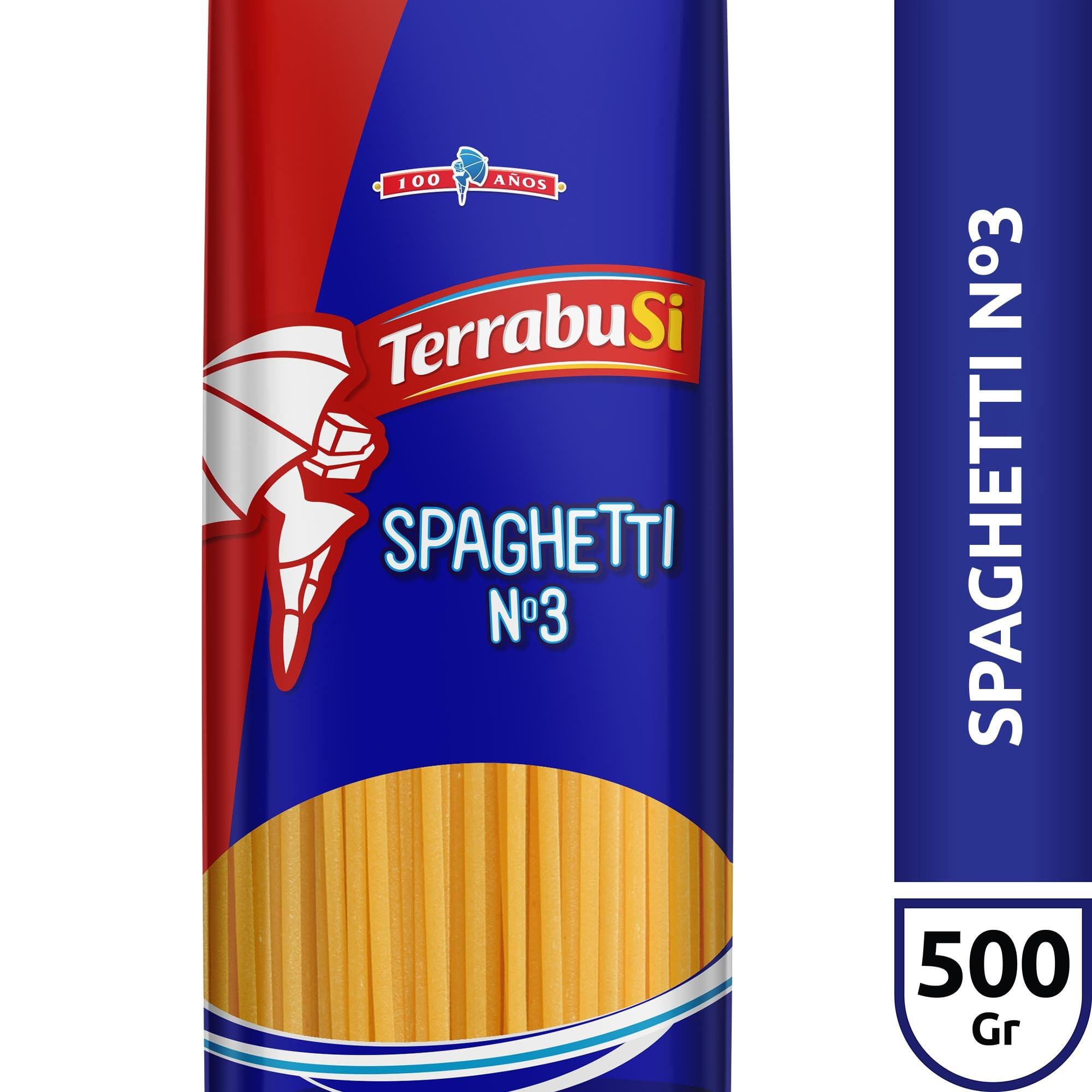 Fideos spaghetti N3 Terrabusi 500 g.