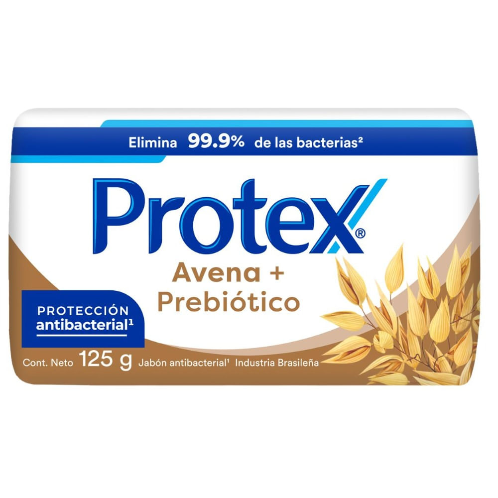Jabón de tocador Protex Avena + Prebiótico 125 grs
