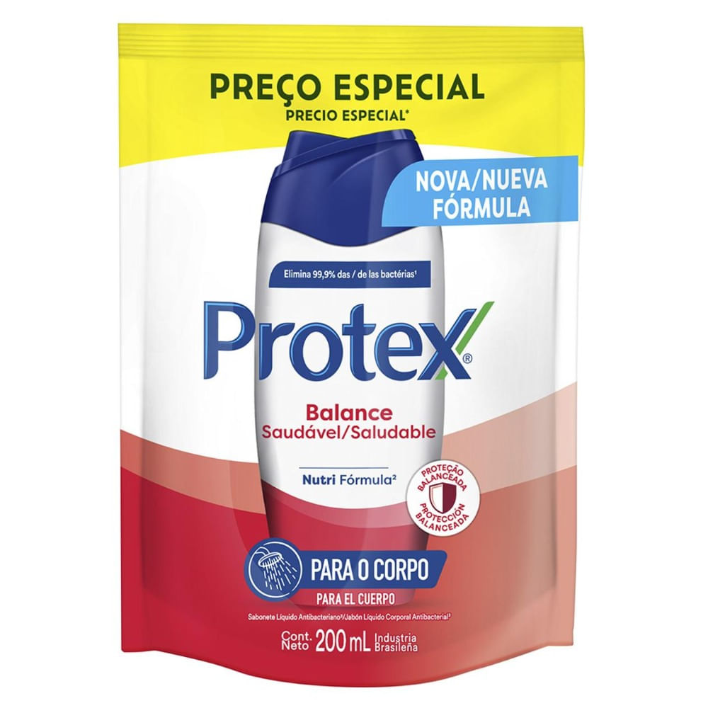 Jabón líquido Protex Balance 200 ml