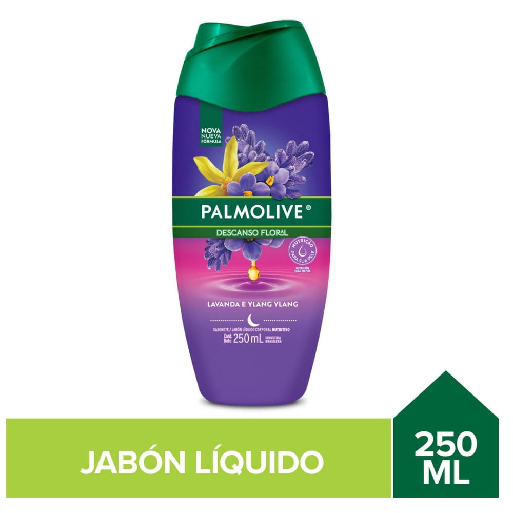 Jabón líquido Palmolive Descanso Floral 250 ml