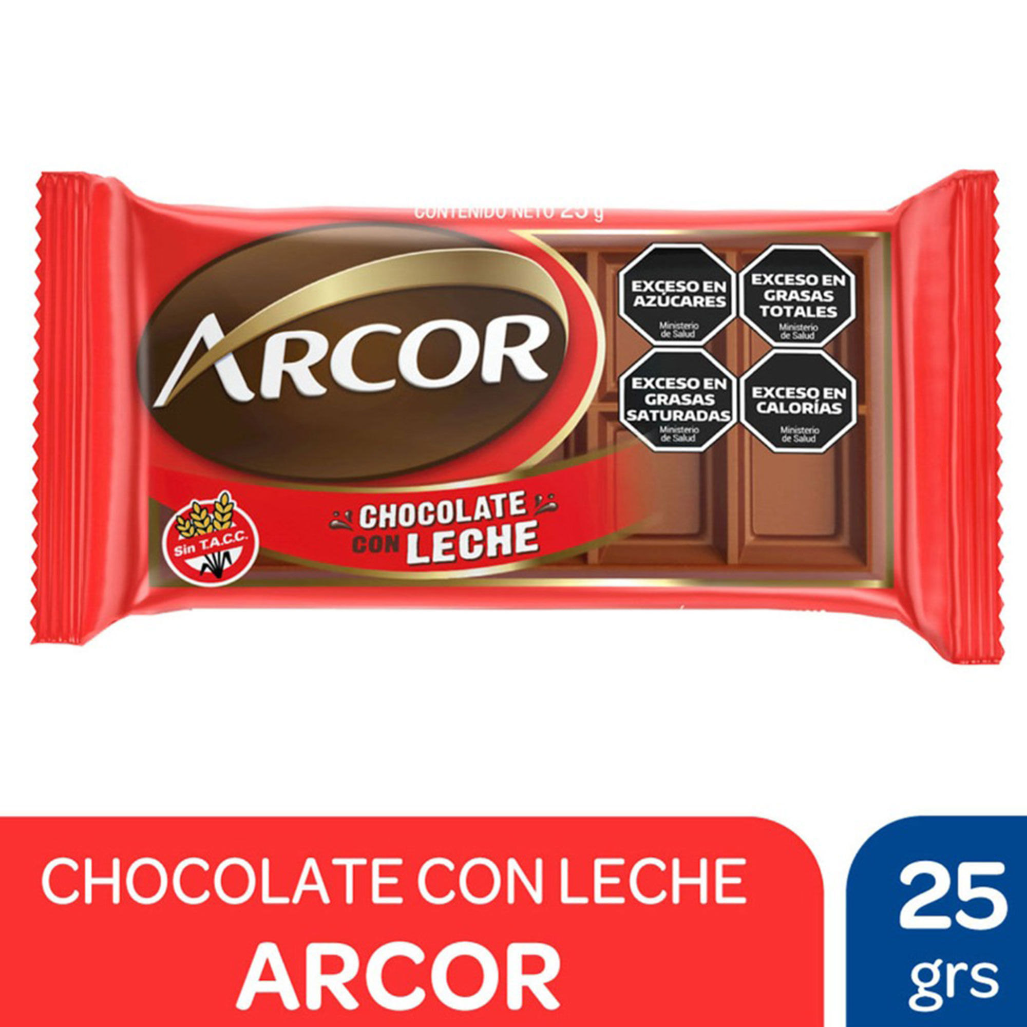 Chocolate Arcor 25 g.