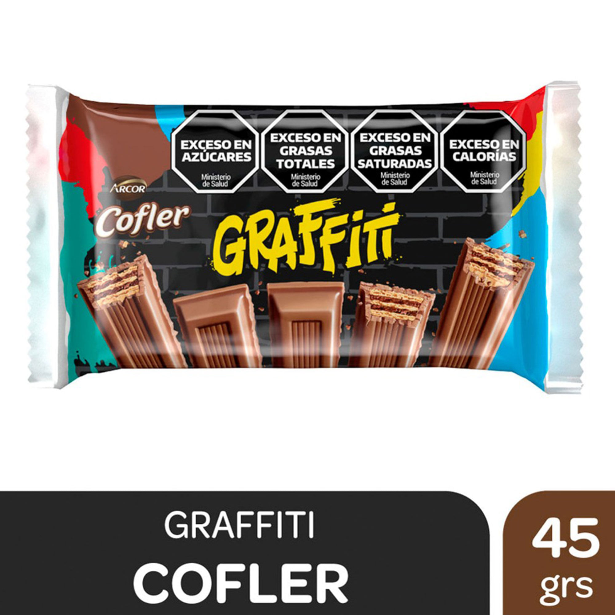 Oblea Cofler Graffiti 45 g.