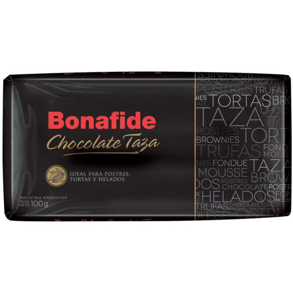 Chocolate para taza Bonafide 100 g.