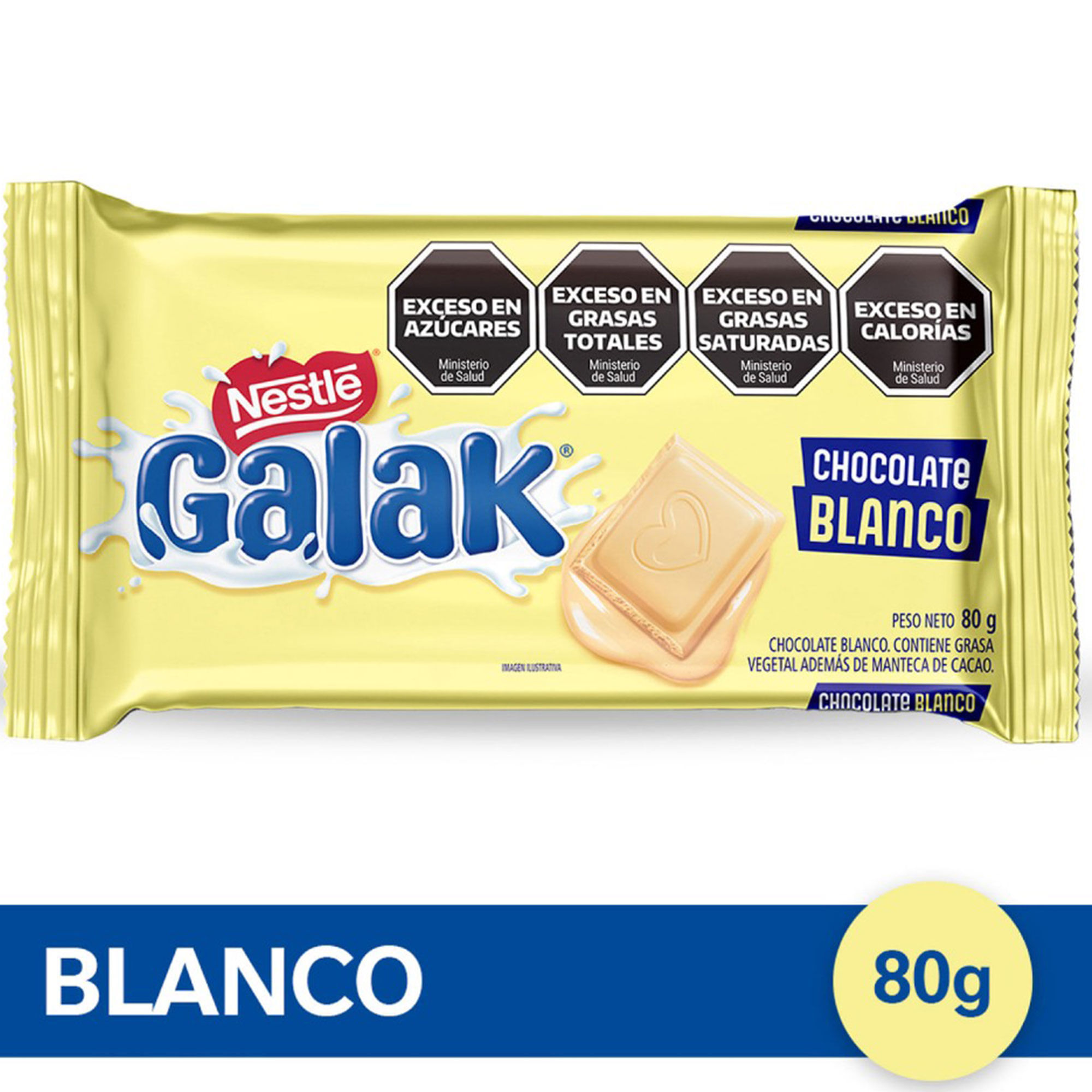 Nestlé Galak chocolate blanco 80 grs