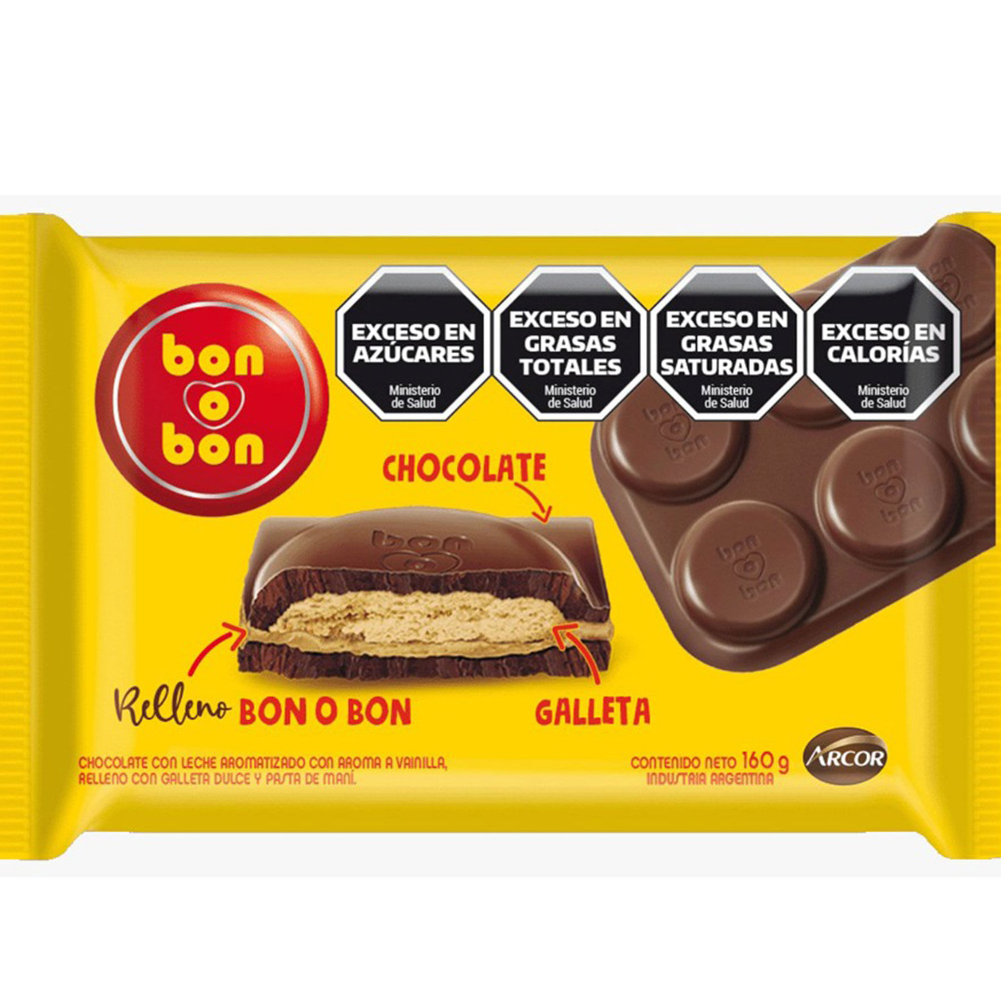 Tableta Bon o Bon 160 g.