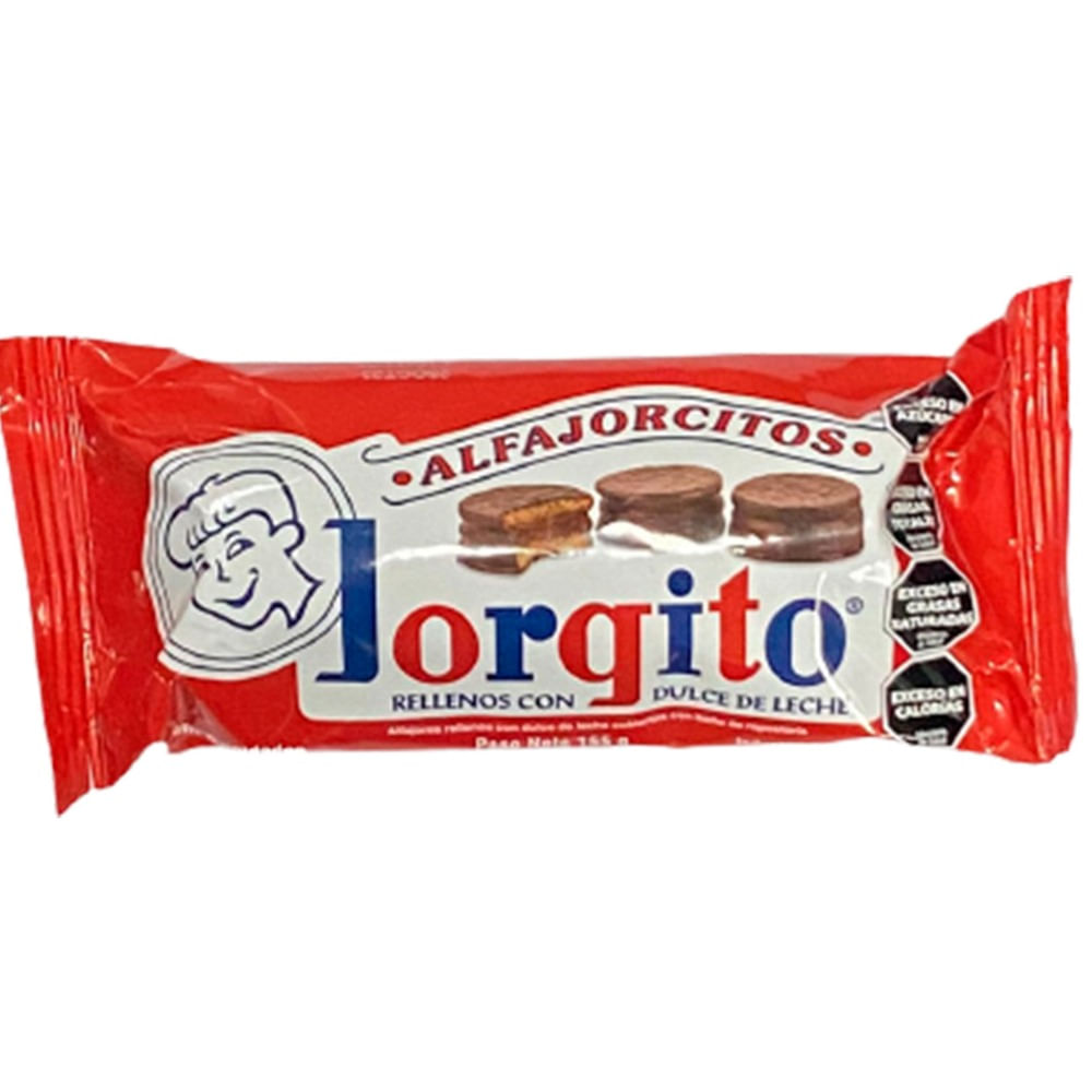 Alfajorcito Jorgito chocolate 6 u.