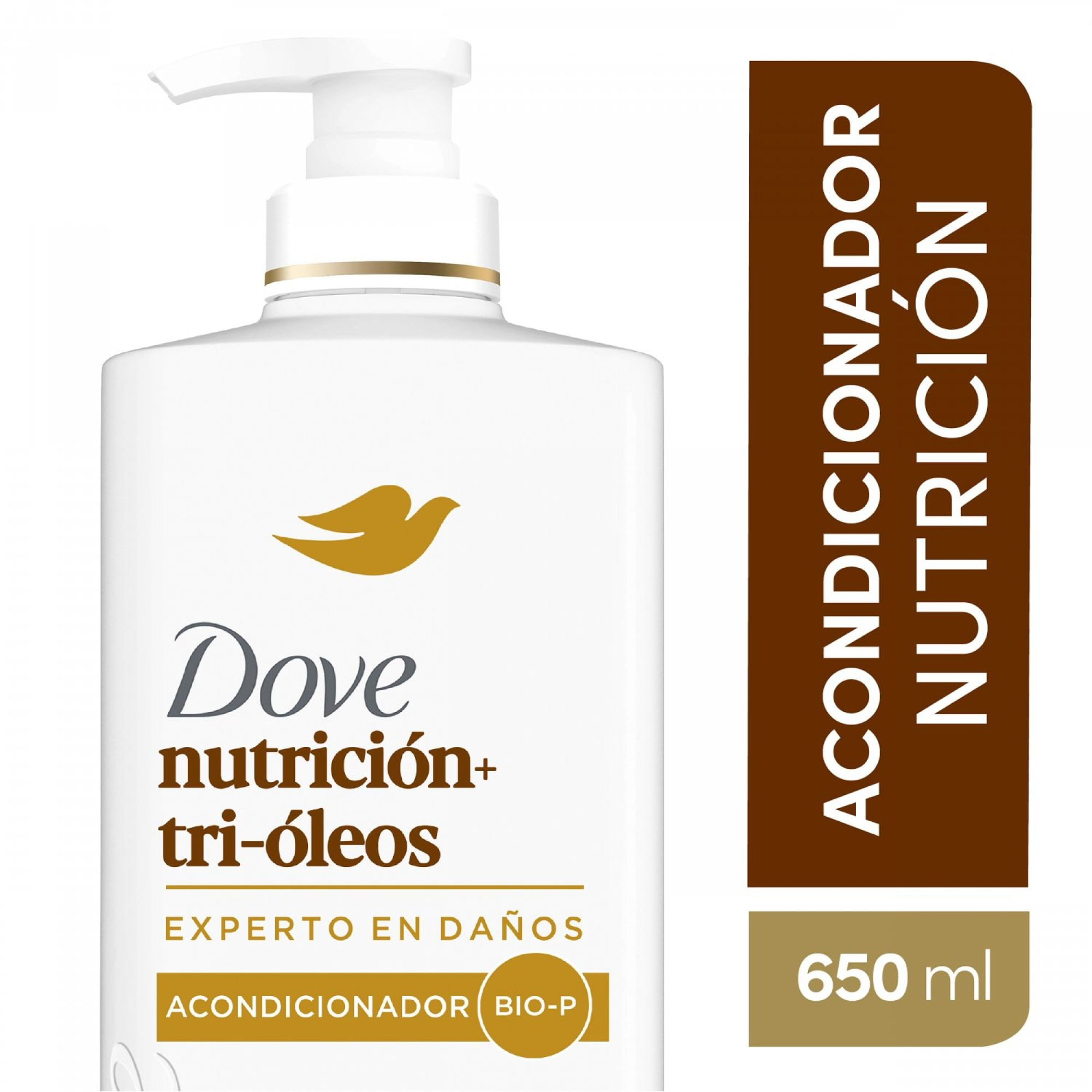 Acondicionador Dove Nutrición + Tri-Óleo 650 ml