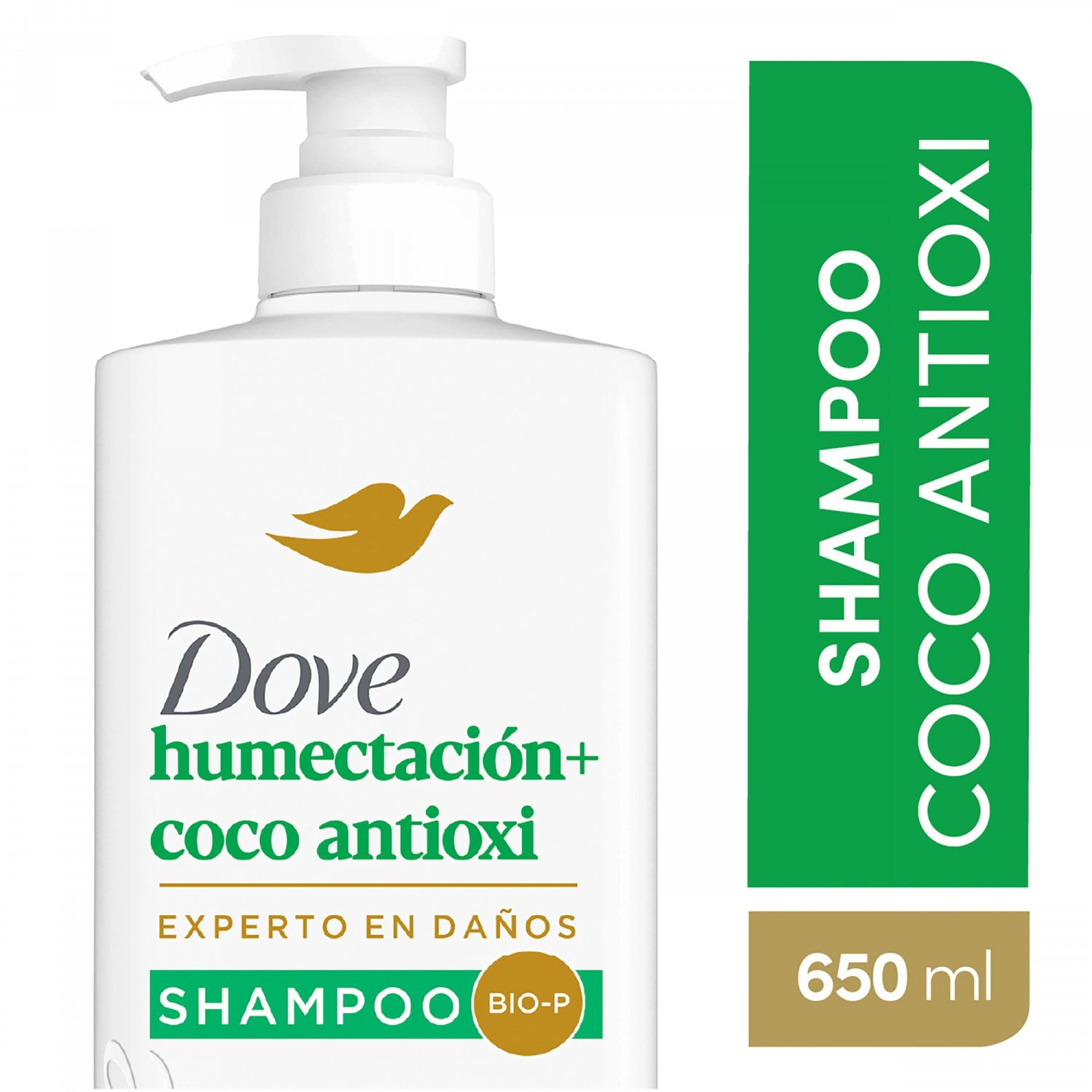 Shampoo Dove Humectación + Coco Antioxi 650 ml