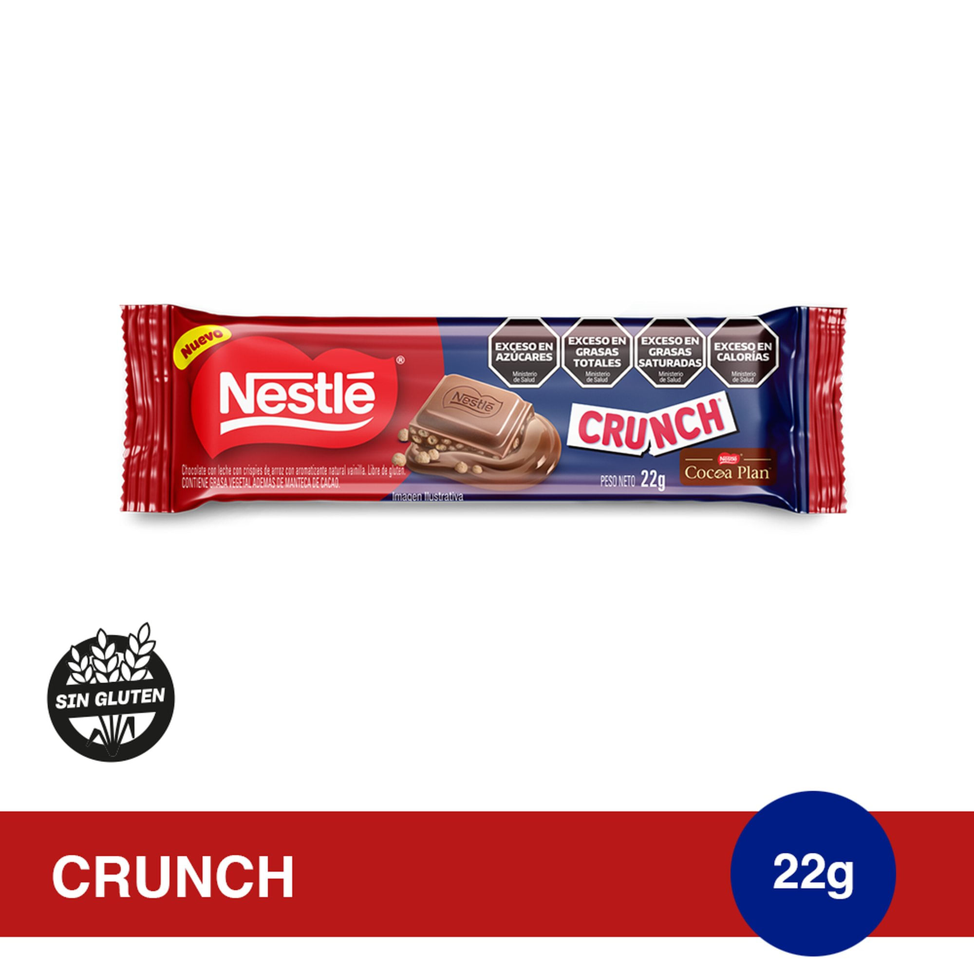 Chocolate Nestlé Crunch 22 grs