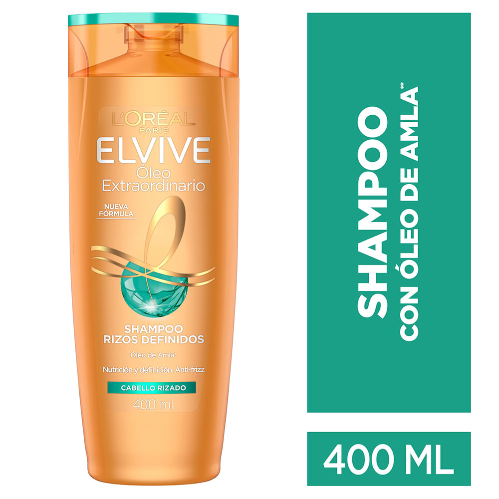 Shampoo Elvive Oleo Extraordinario Rizos 400 ml