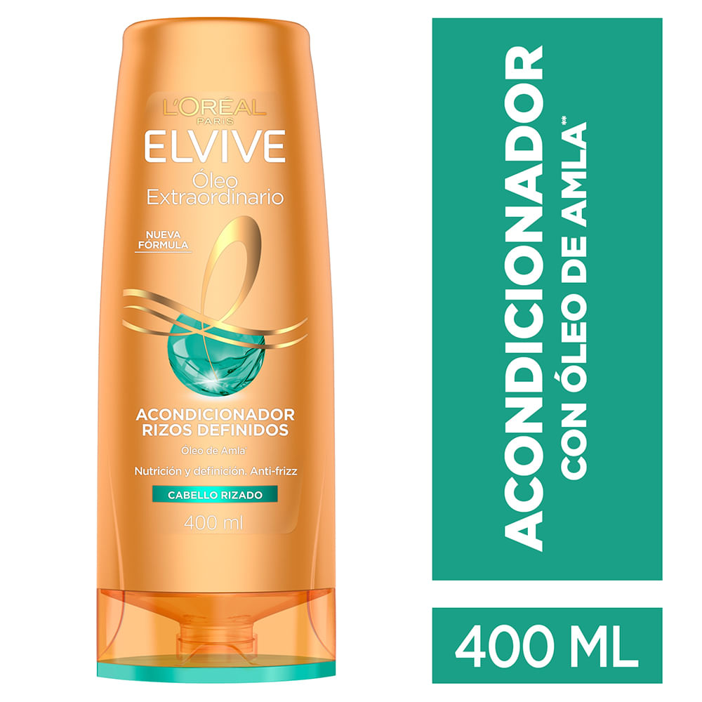 Acondicionador Elvive Oleo Extraordinario Rizos 400 ml