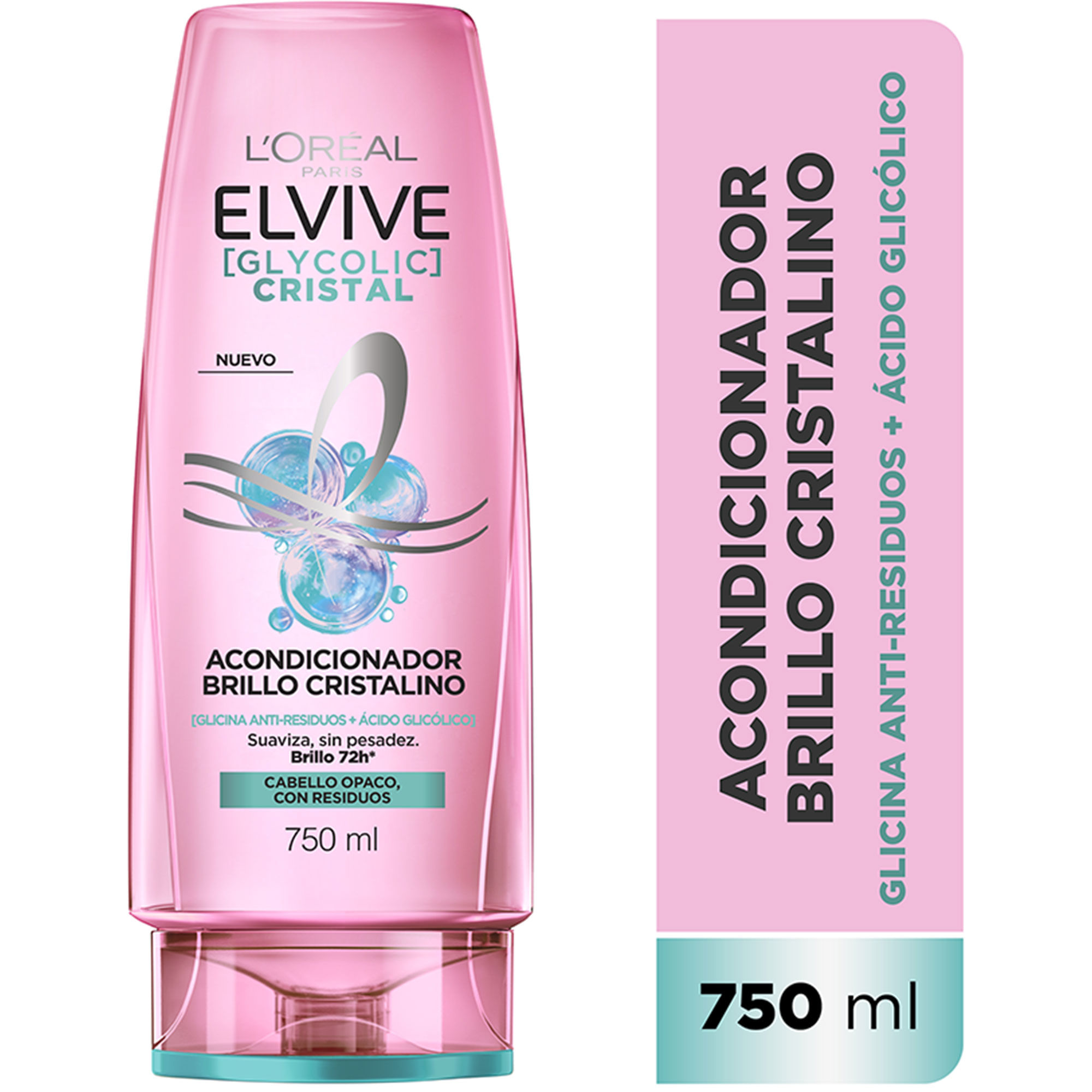 Acondicionador Elvive Glycolic Cristal 750 ml