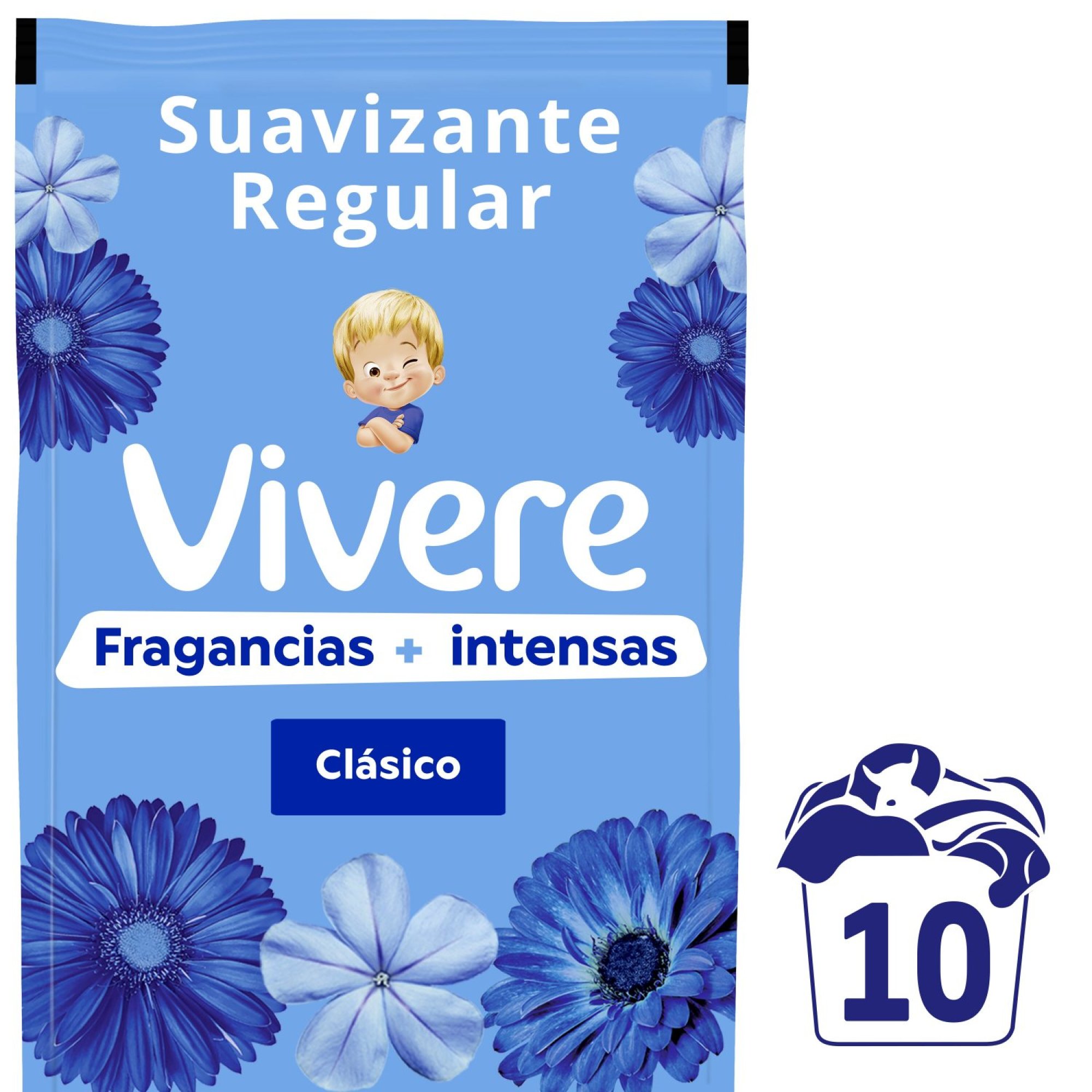 Suavizante para ropa Vivere Clásico Doypack 900 ml